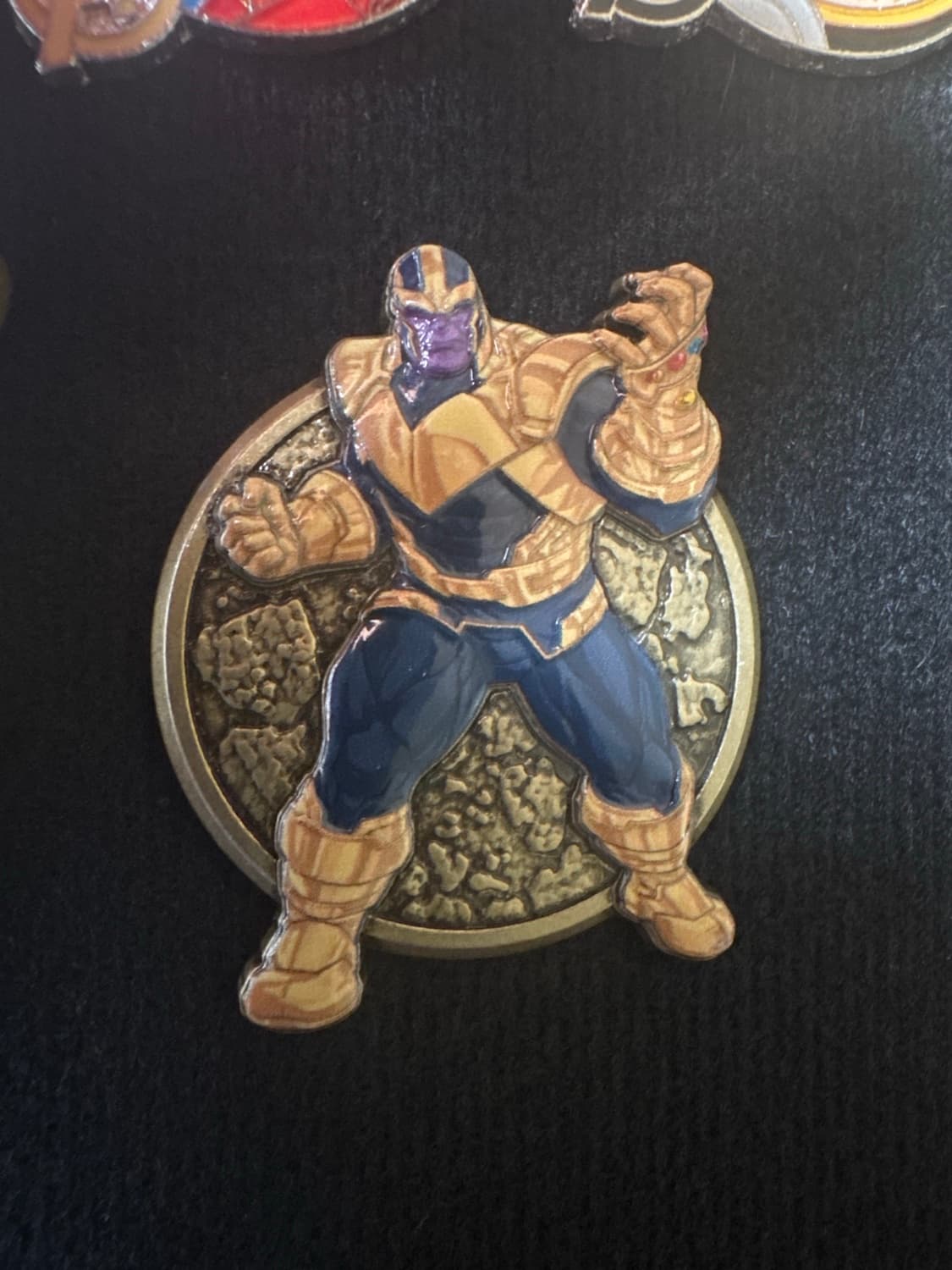 Thanos - Marvel Multi Textured Pin