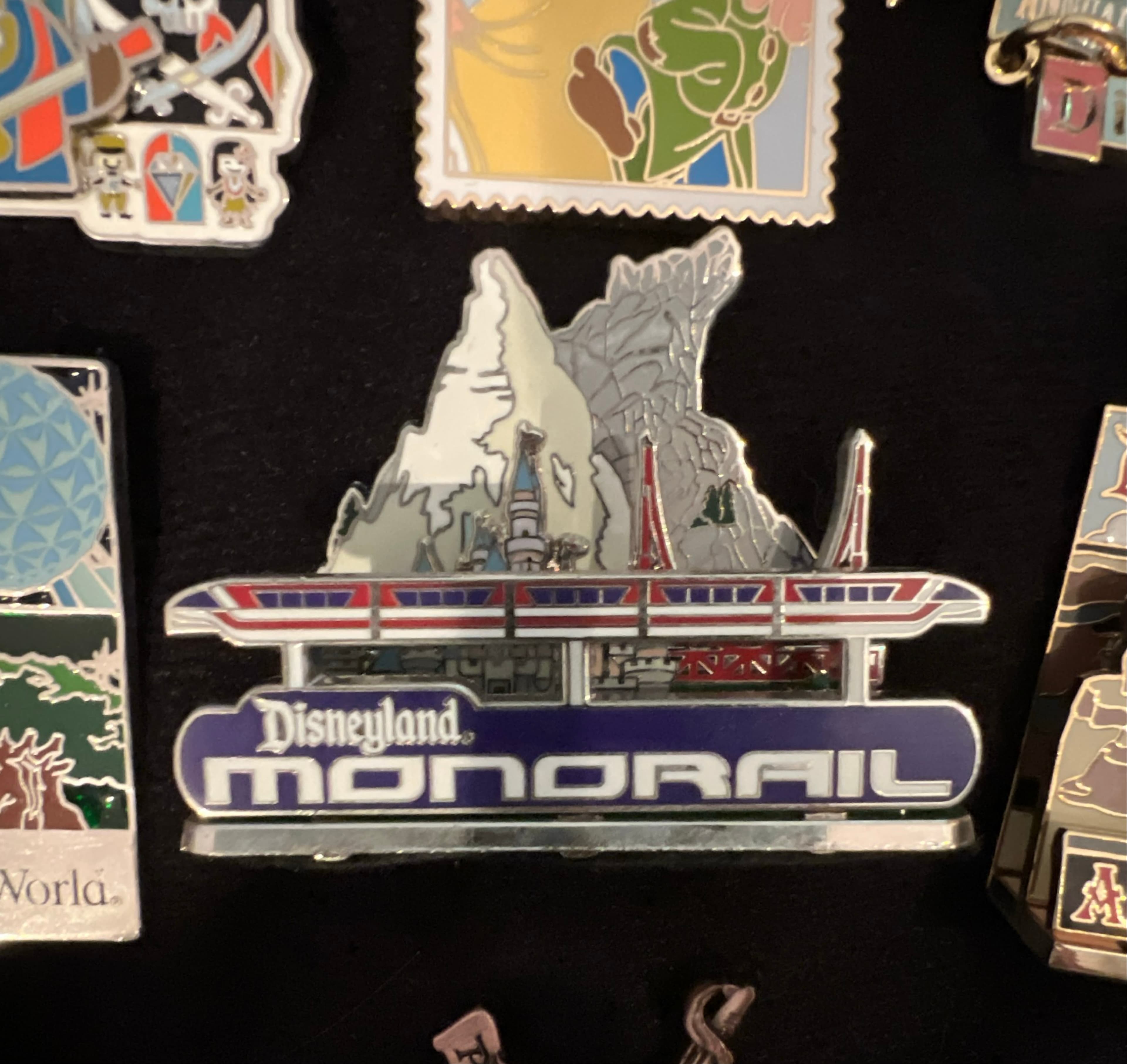 Disneyland Monorail 65th Anniversary Pin