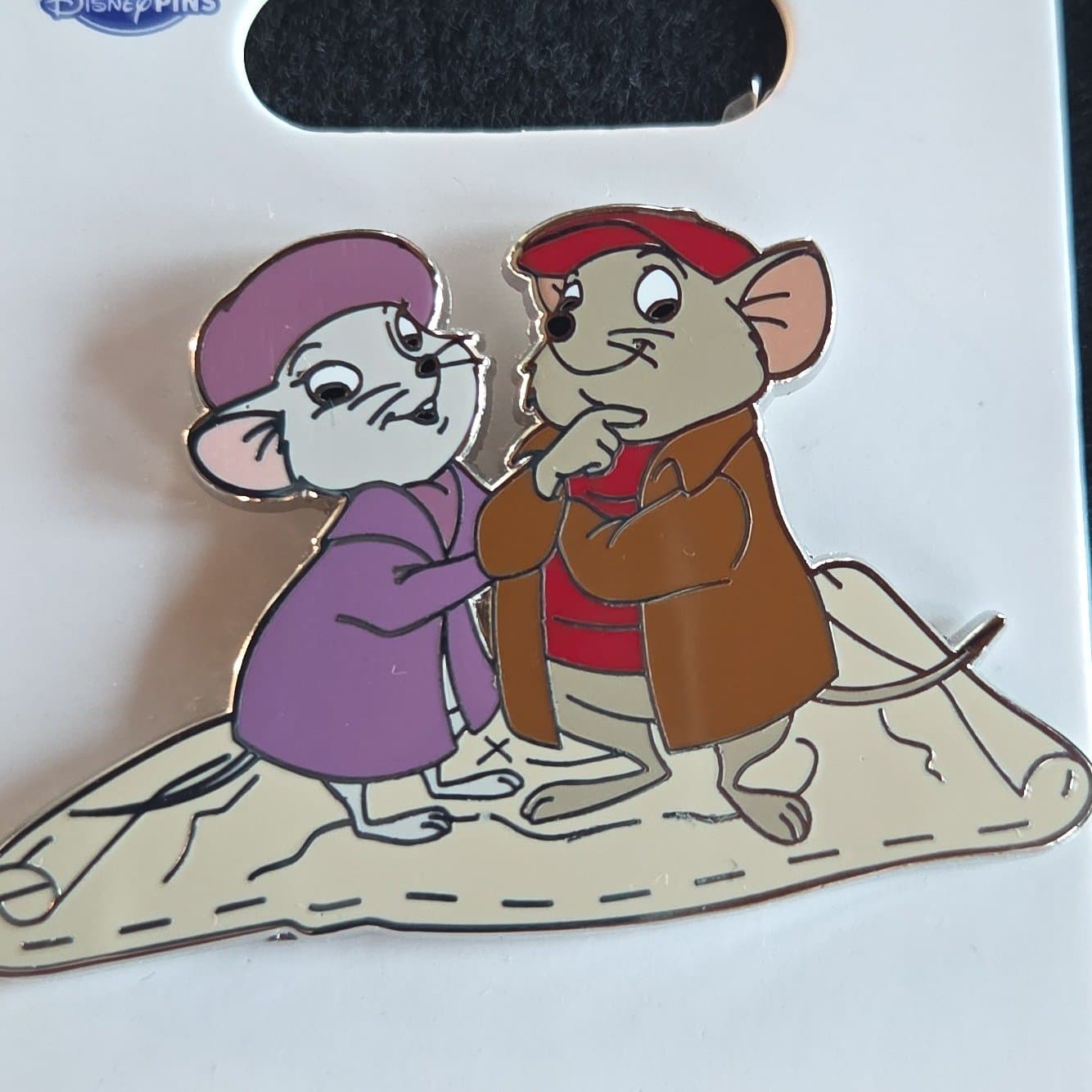 Bernard and Miss Bianca on Map