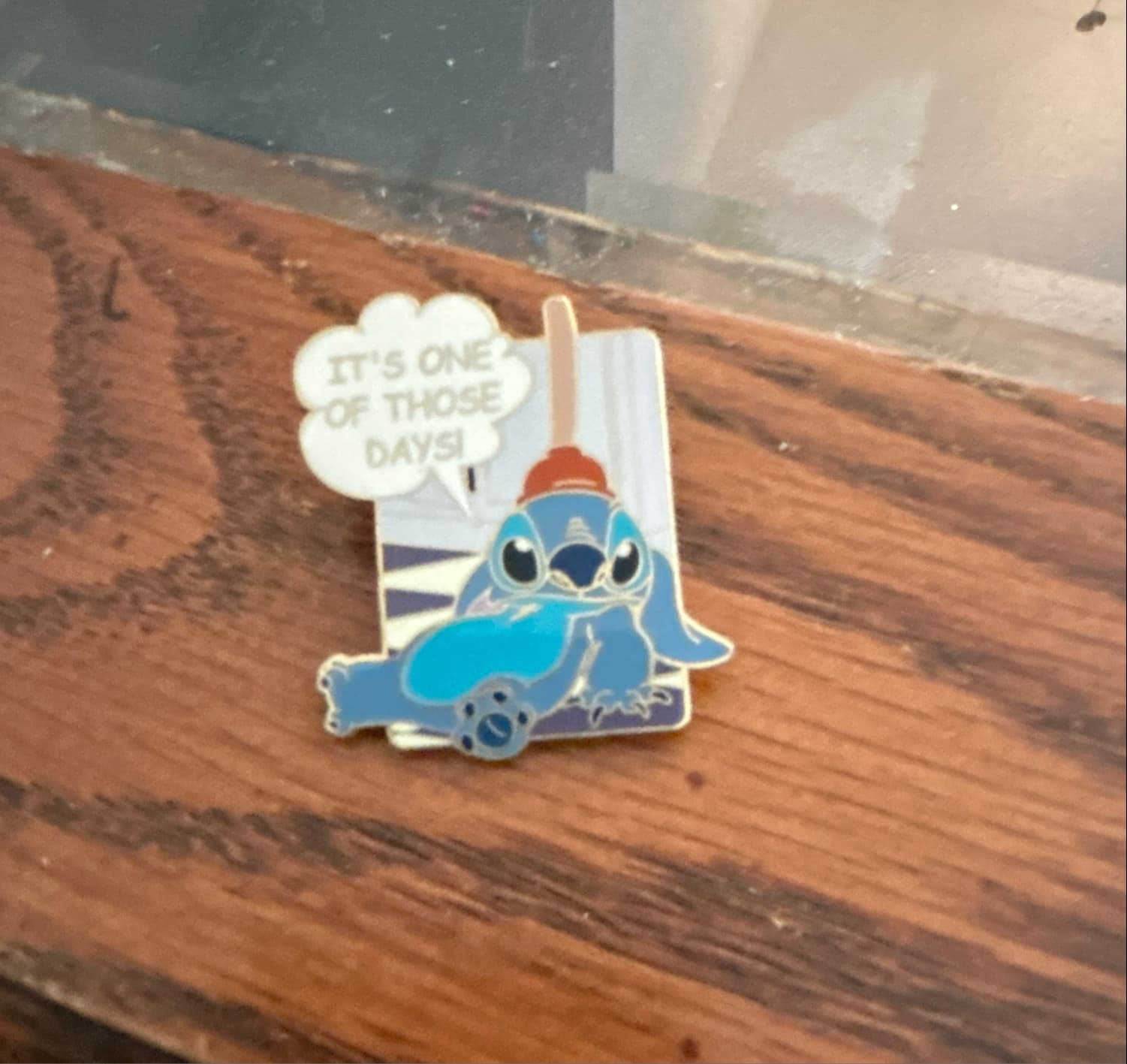 Stitch with Plunger - It's One of Those Days!
