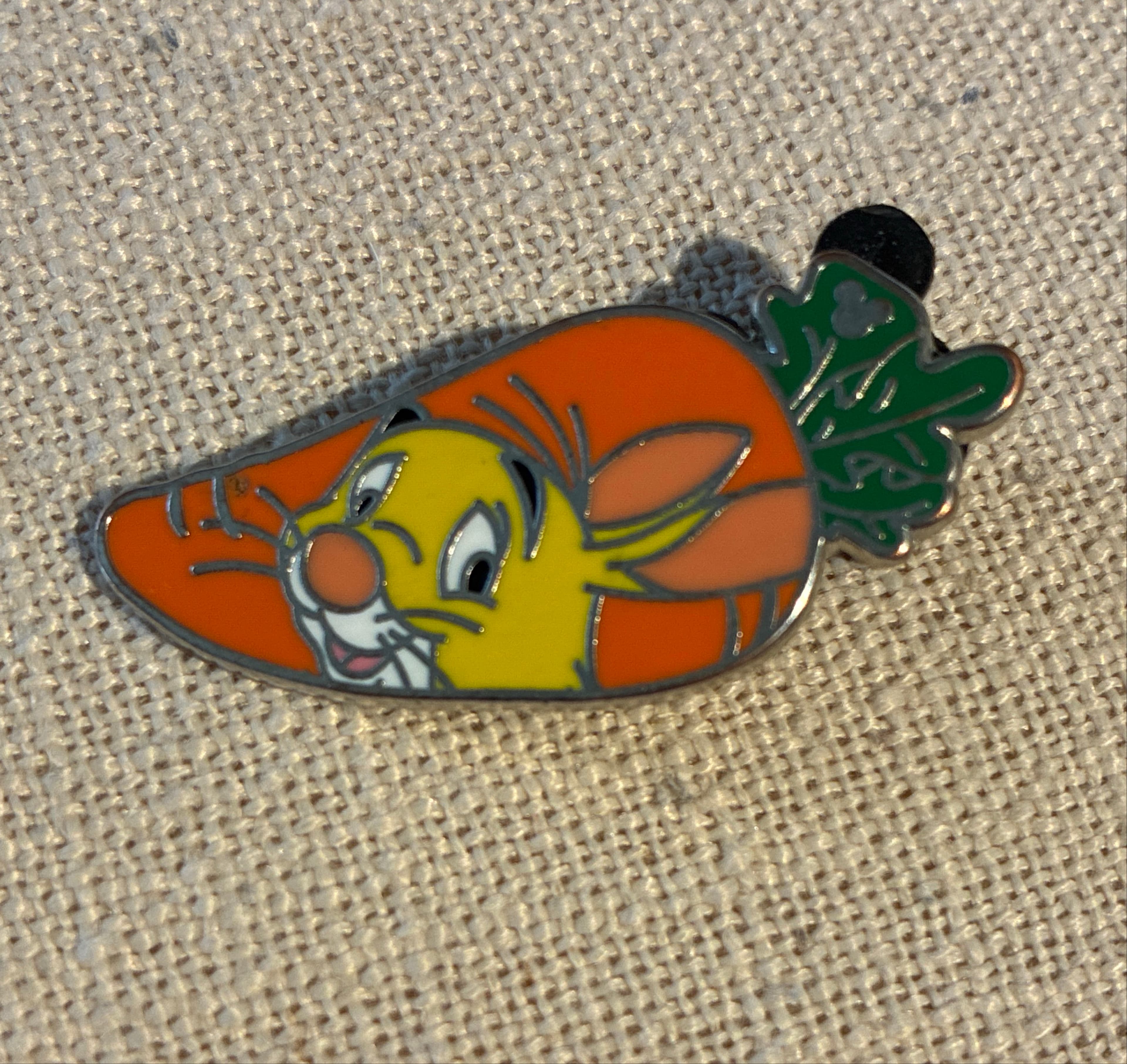 Yellow Carrot - Thumper - HKDL 2018 Hidden Mickey - Carrots