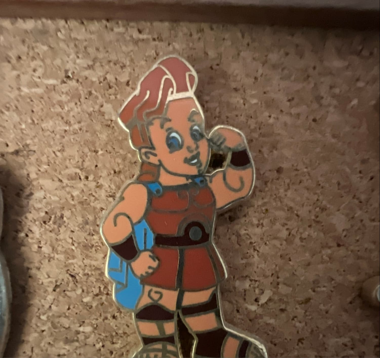 Hercules Pointing to his Bicep