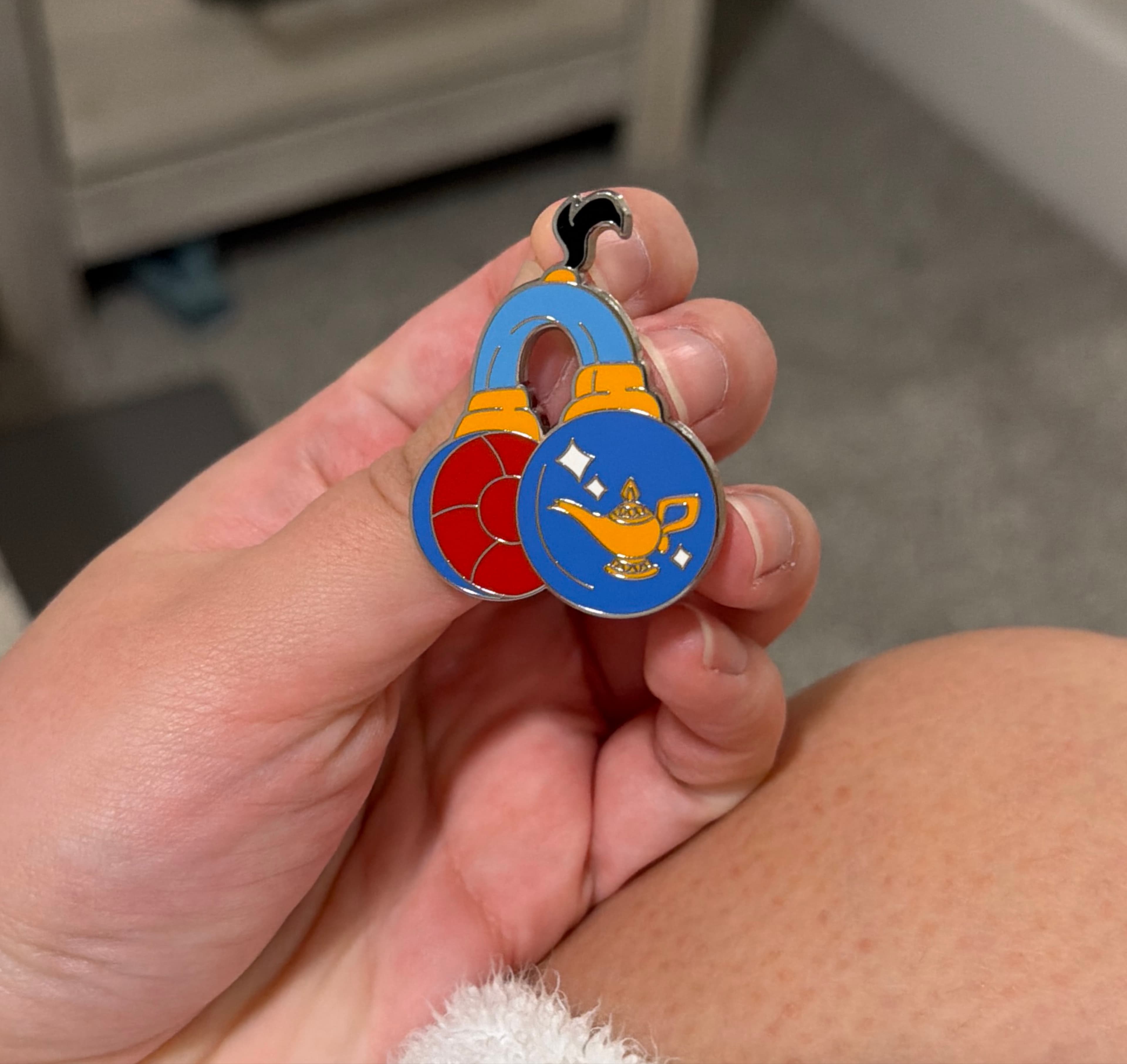 Aladdin Genie Headphones Magical Mystery Series 30 Trading Pin