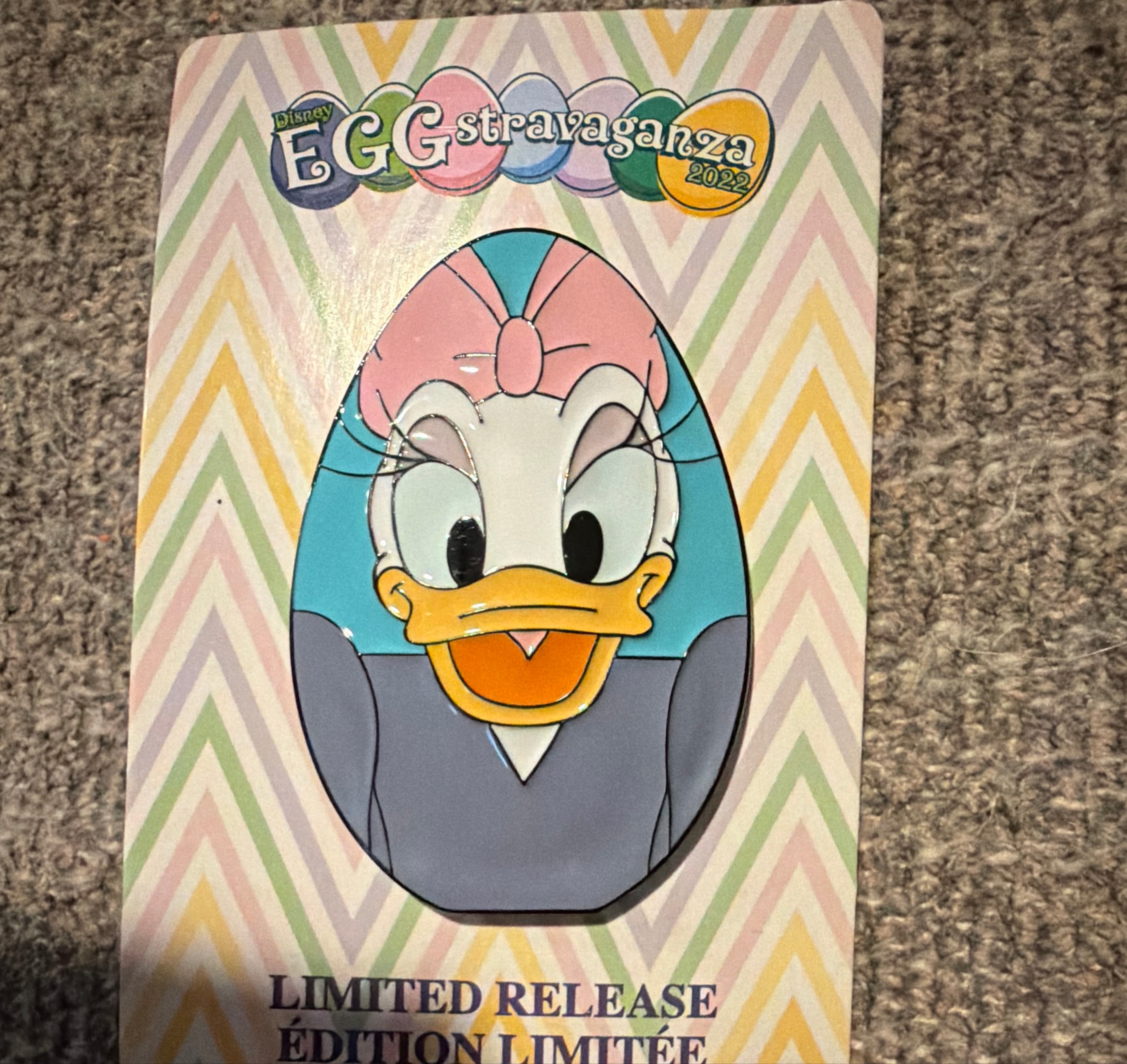Daisy Duck Eggstravaganza 2022 Limited Release Pin
