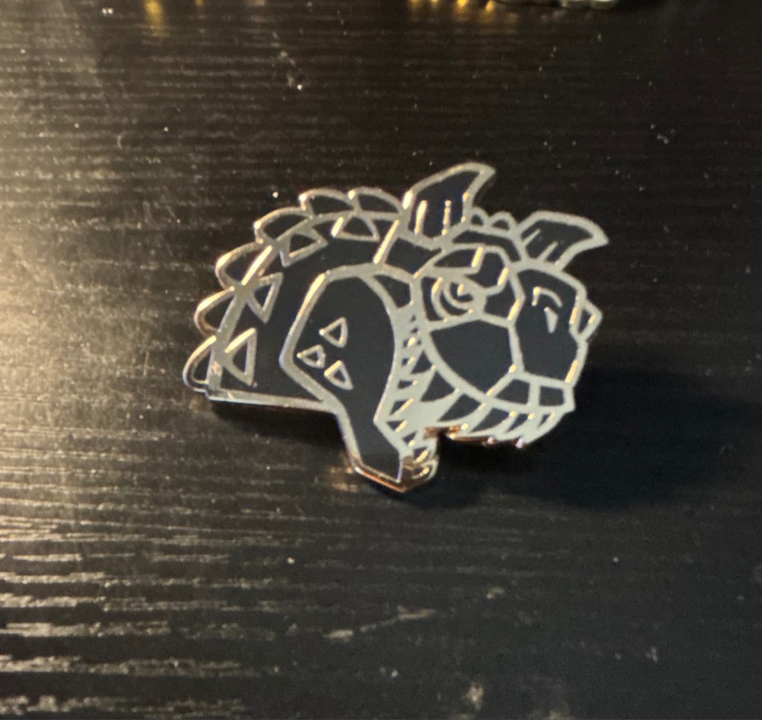 D23 Gold Member Exclusive Stylized Creature Head Pin