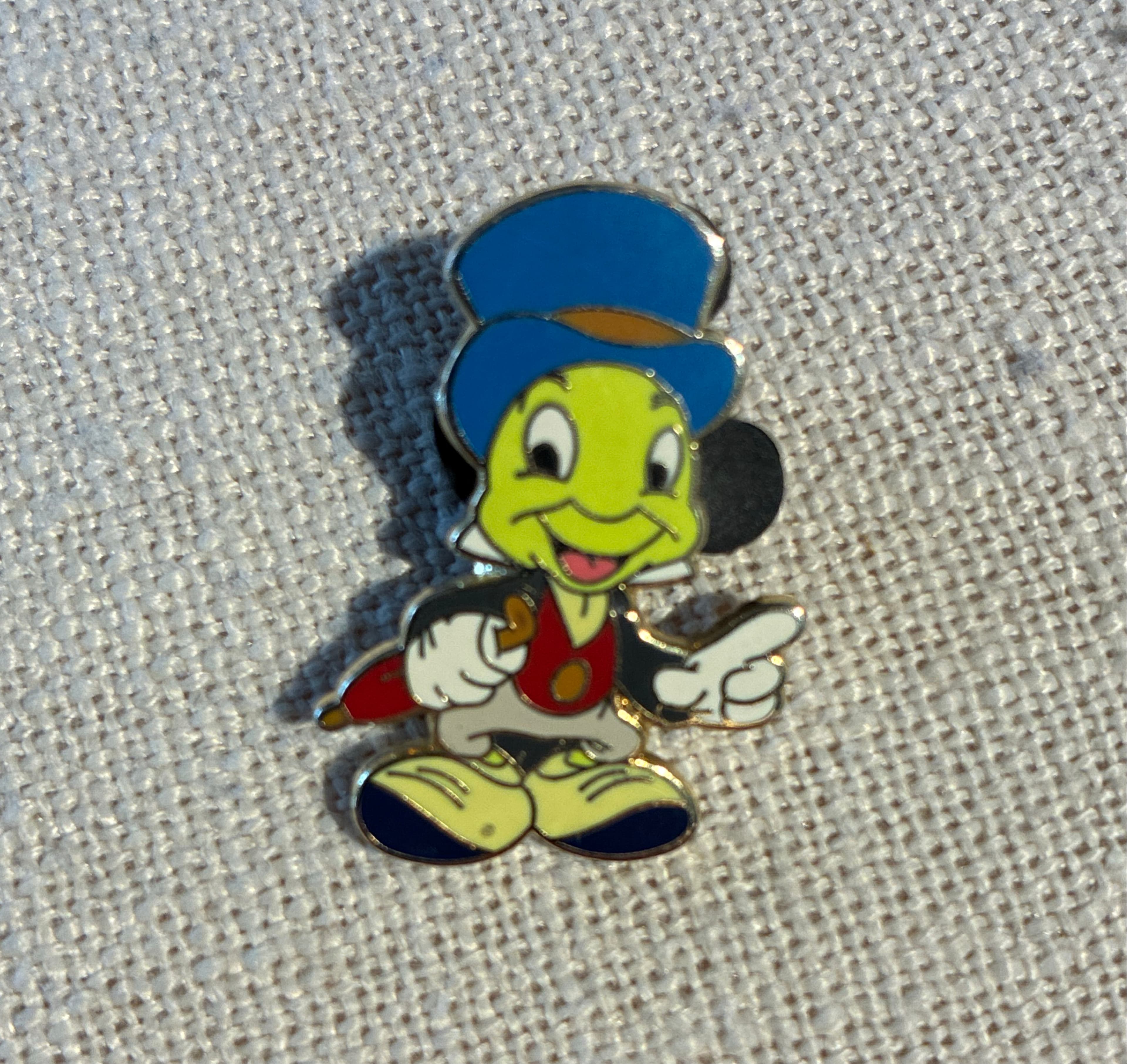 Jiminy Cricket with Hat and Umbrella front