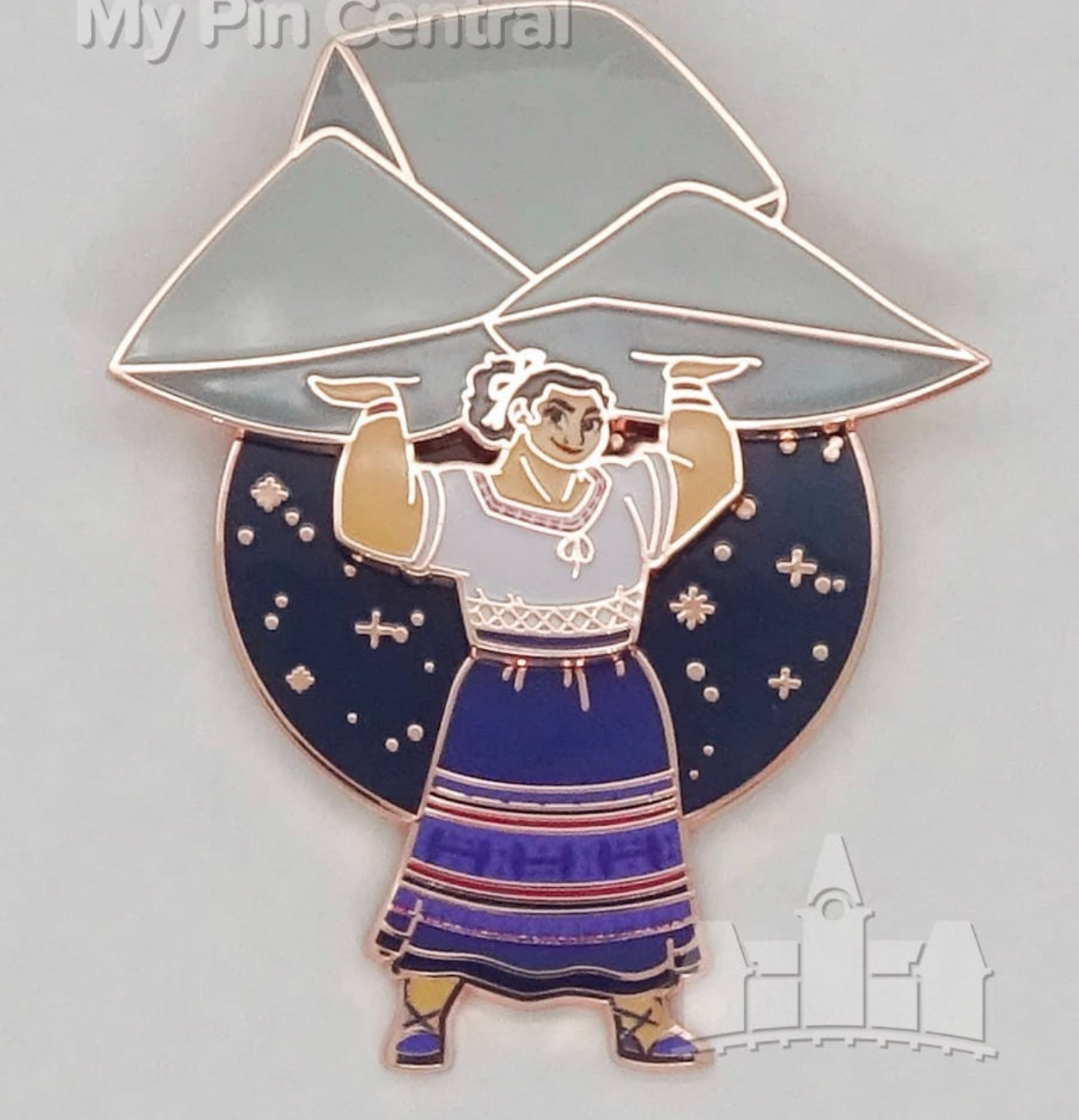 Encanto Luisa Holding Rock Pin