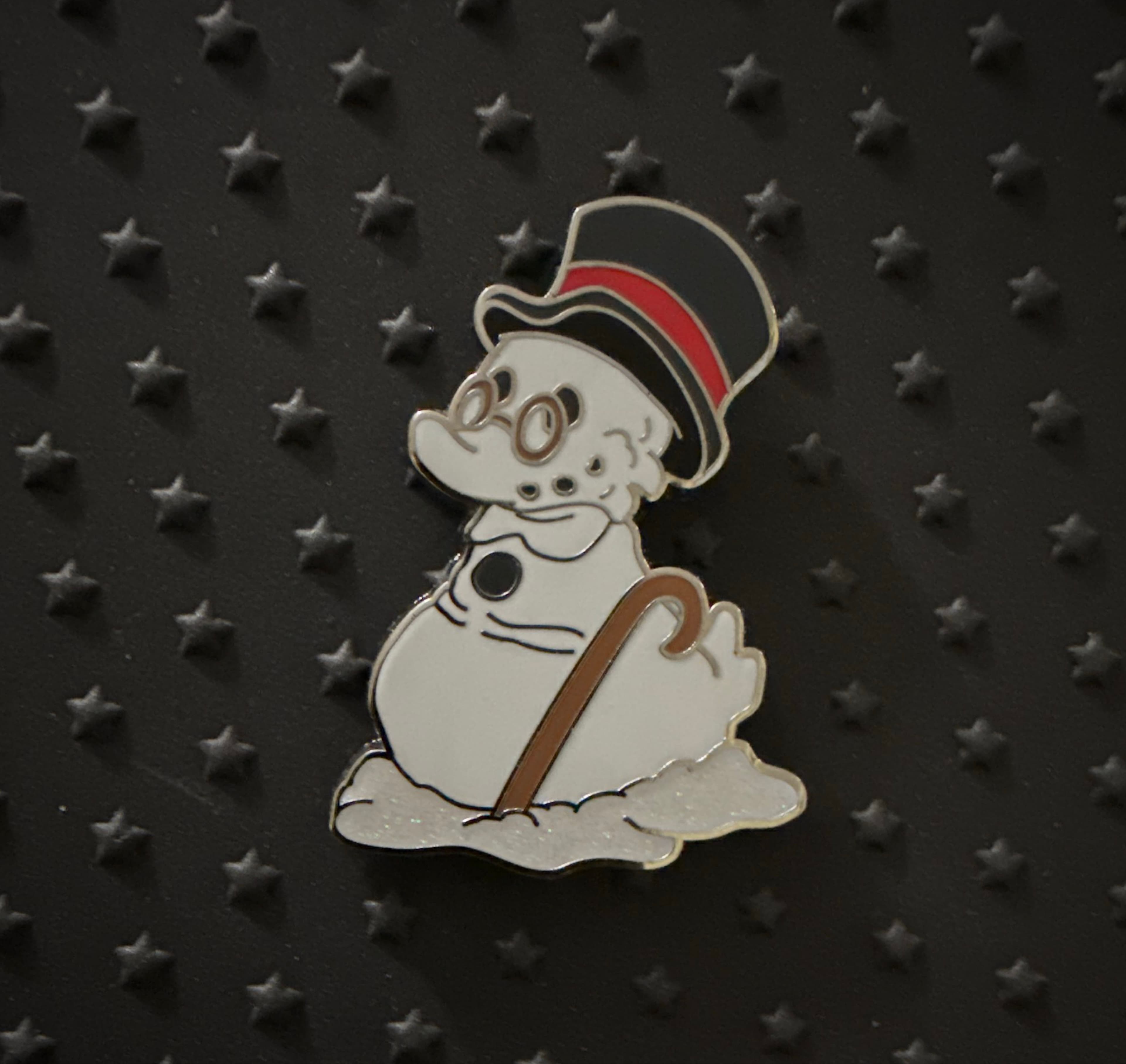 Scrooge McDuck Snowman Mystery Pin