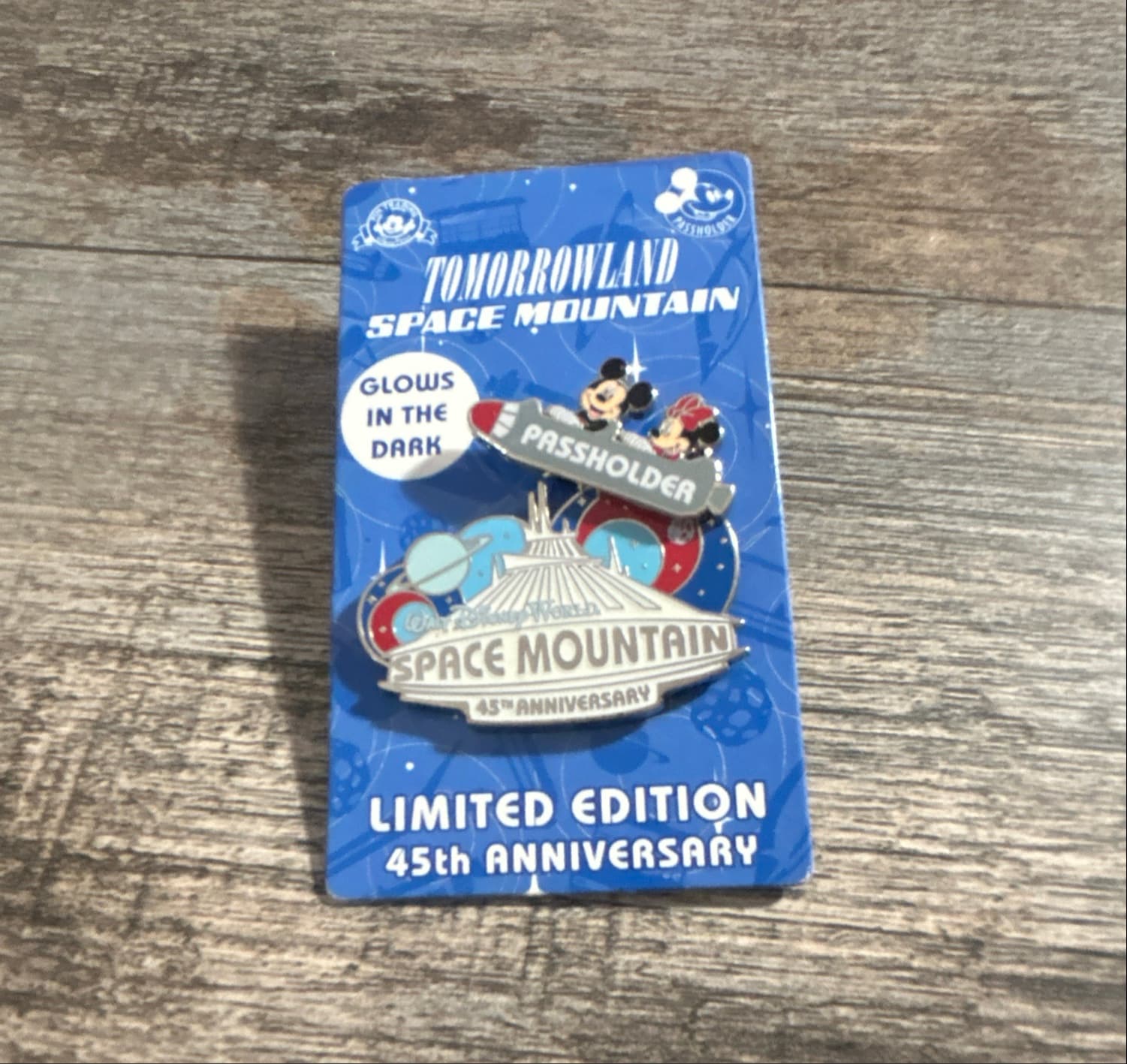 Space Mountain 45th Anniversary - Mickey and Minnie Passholder Exclusive