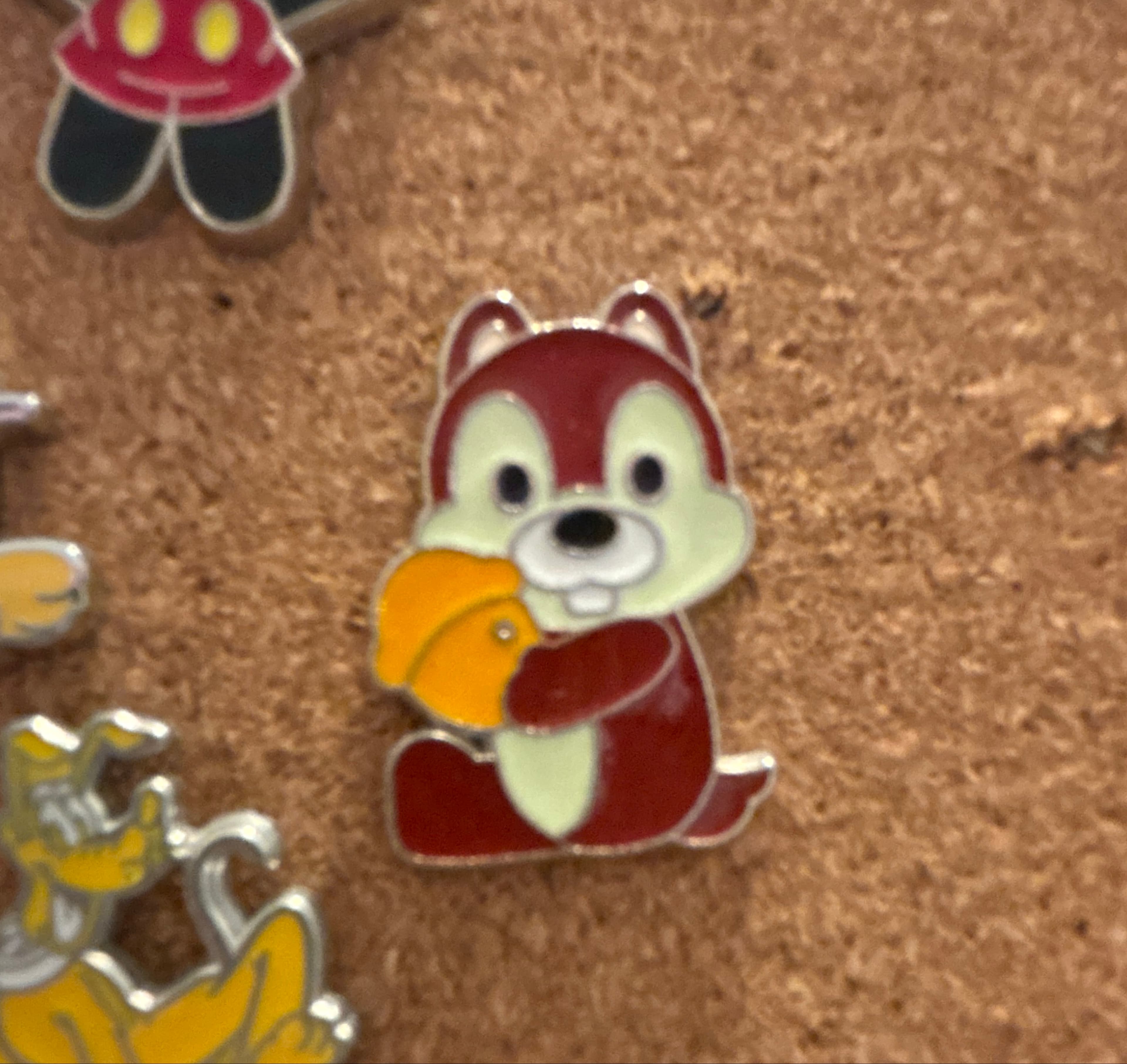 Dale holding an Acorn