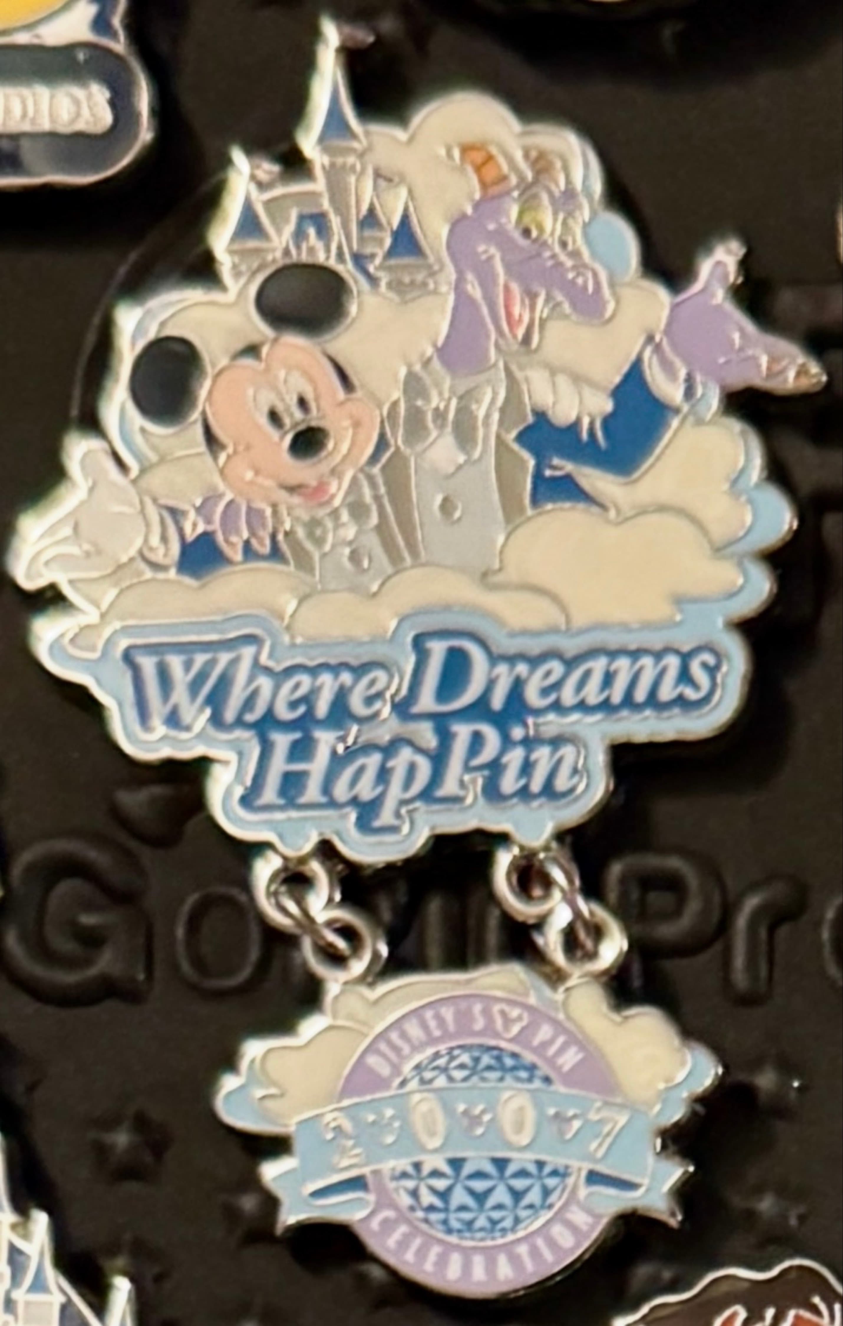 Where Dreams HapPin Logo - Pin Celebration 2007 front