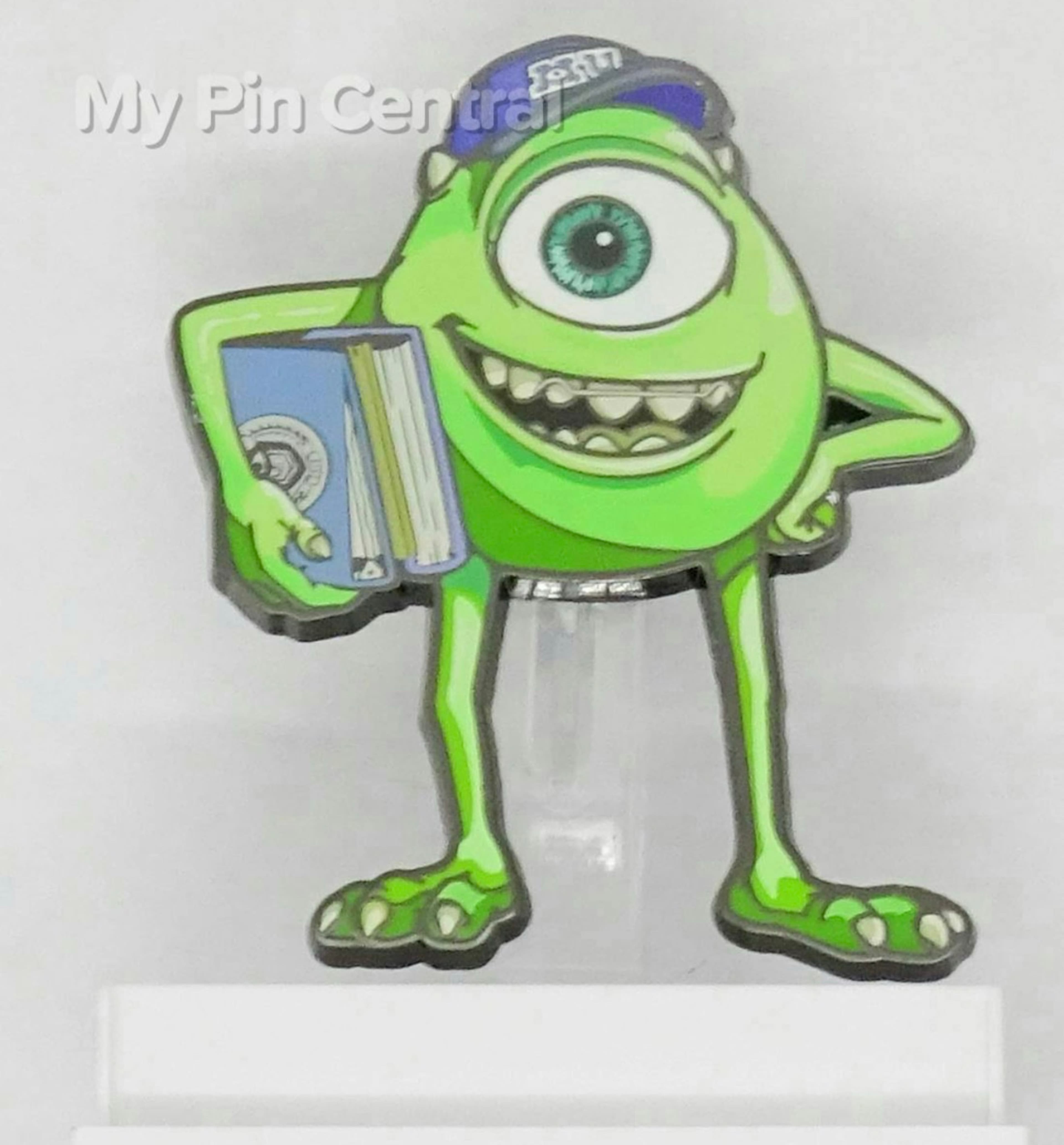 Mike Wazowski with Books and Hat - Monsters University