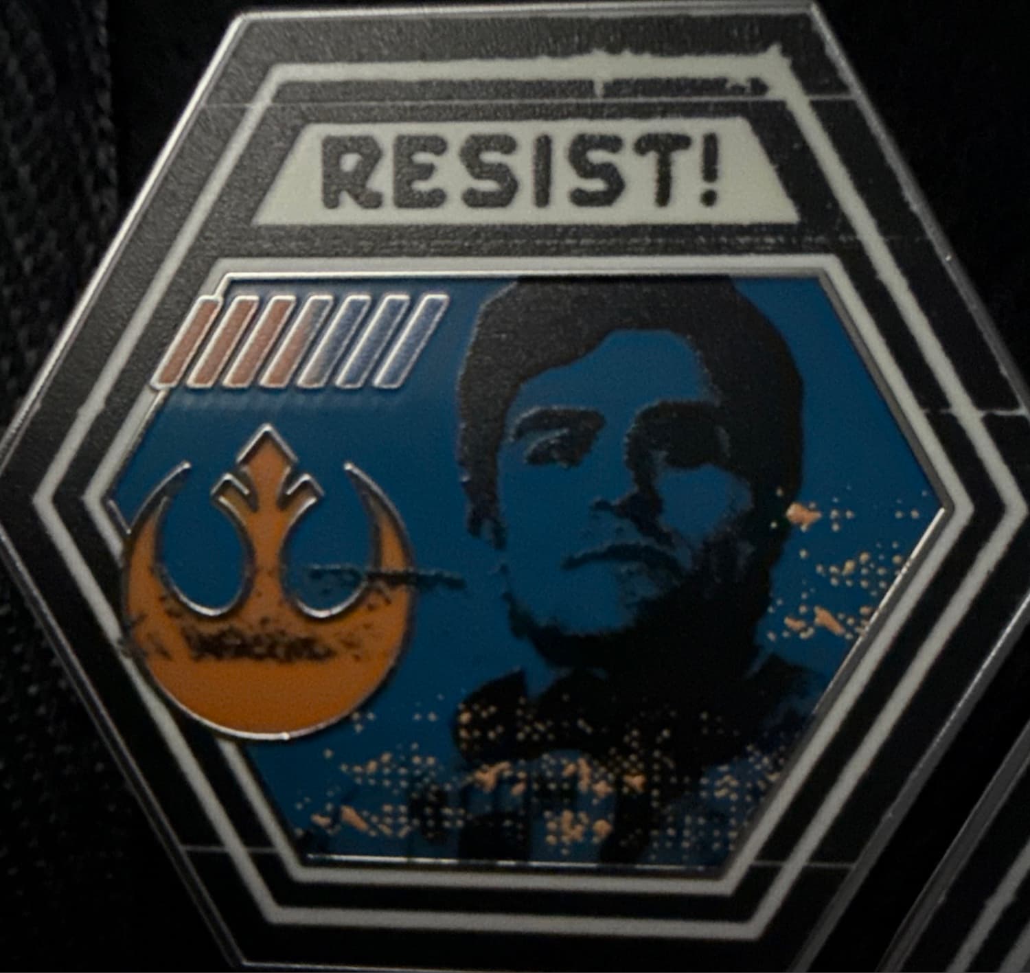 Poe Dameron Resist! Mystery Collection Pin