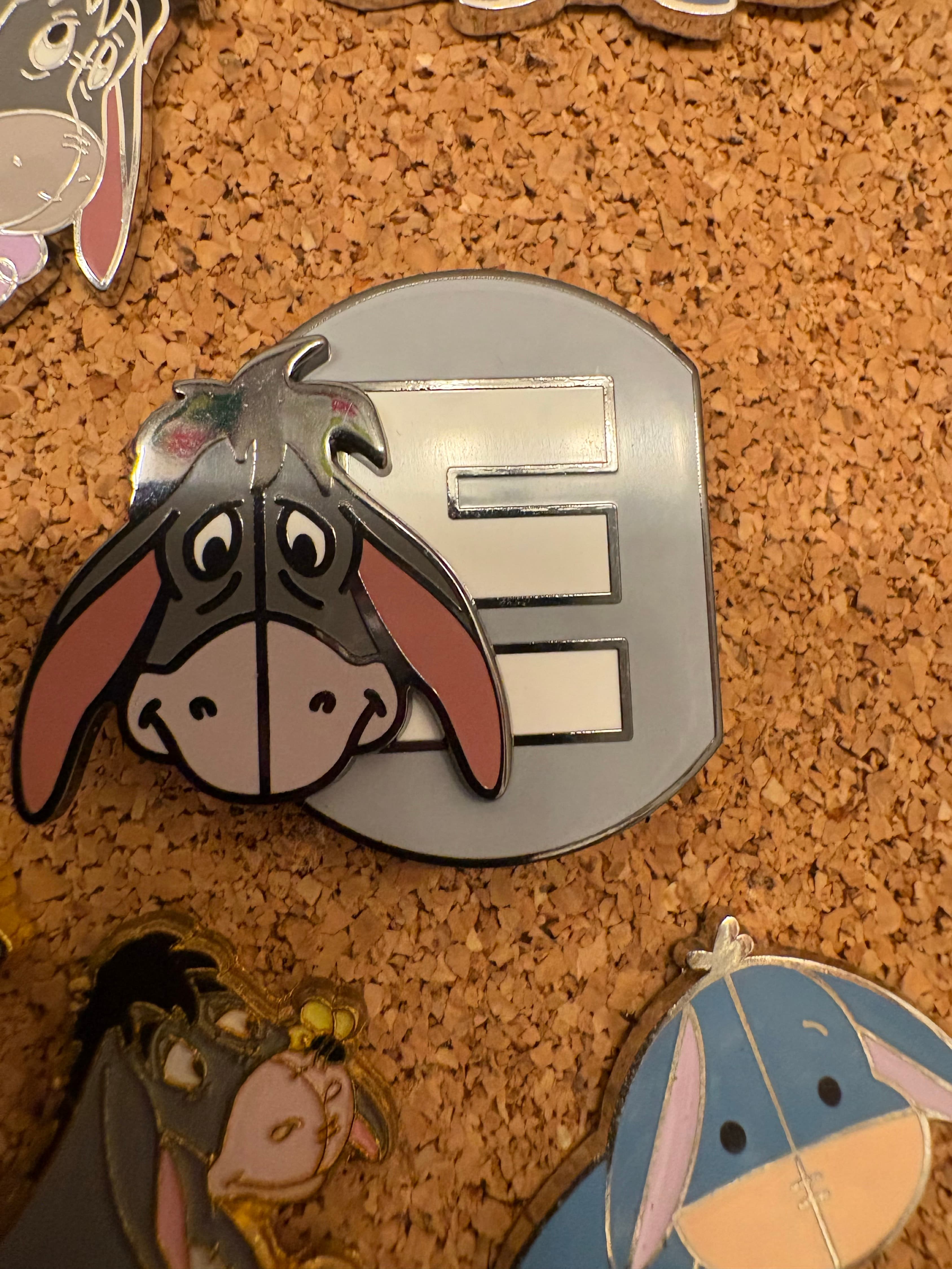 A-2-Z Eeyore Alphabet Countdown