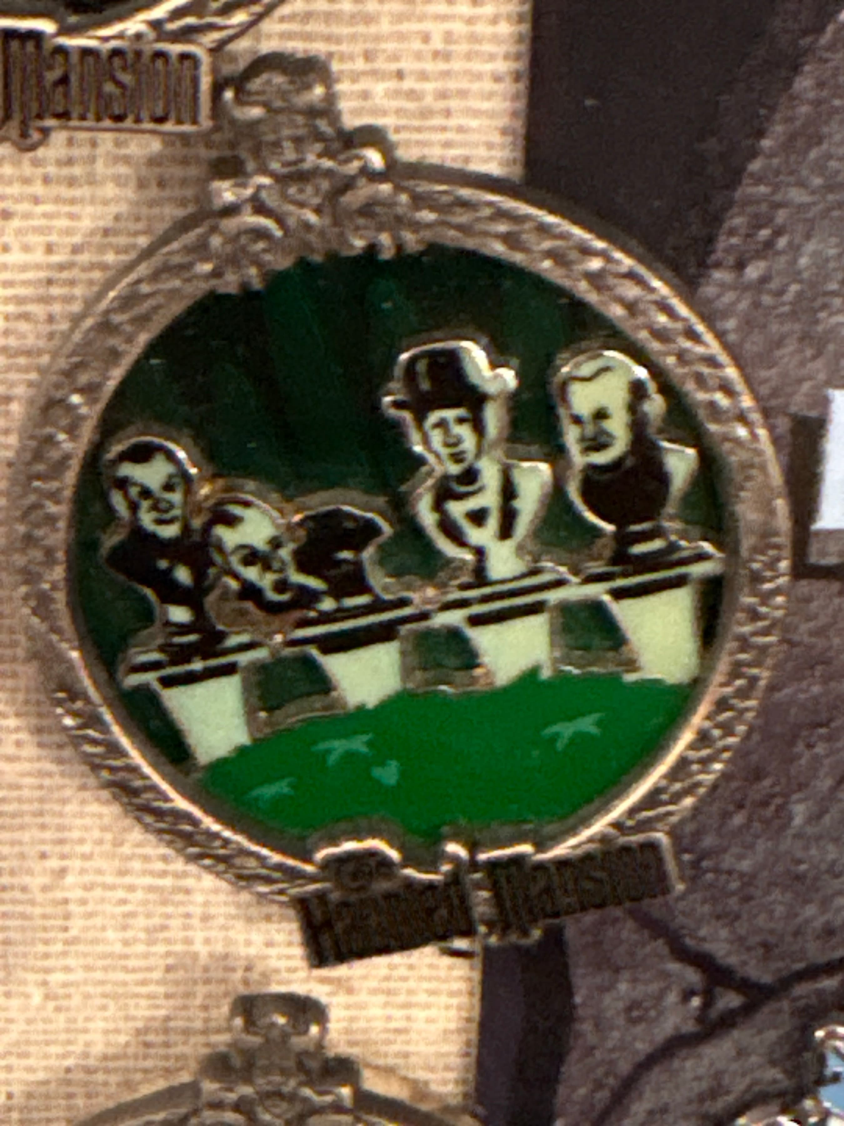 Haunted Mansion Singing Ghost Busts - White Glove Haunted Mansion Series front