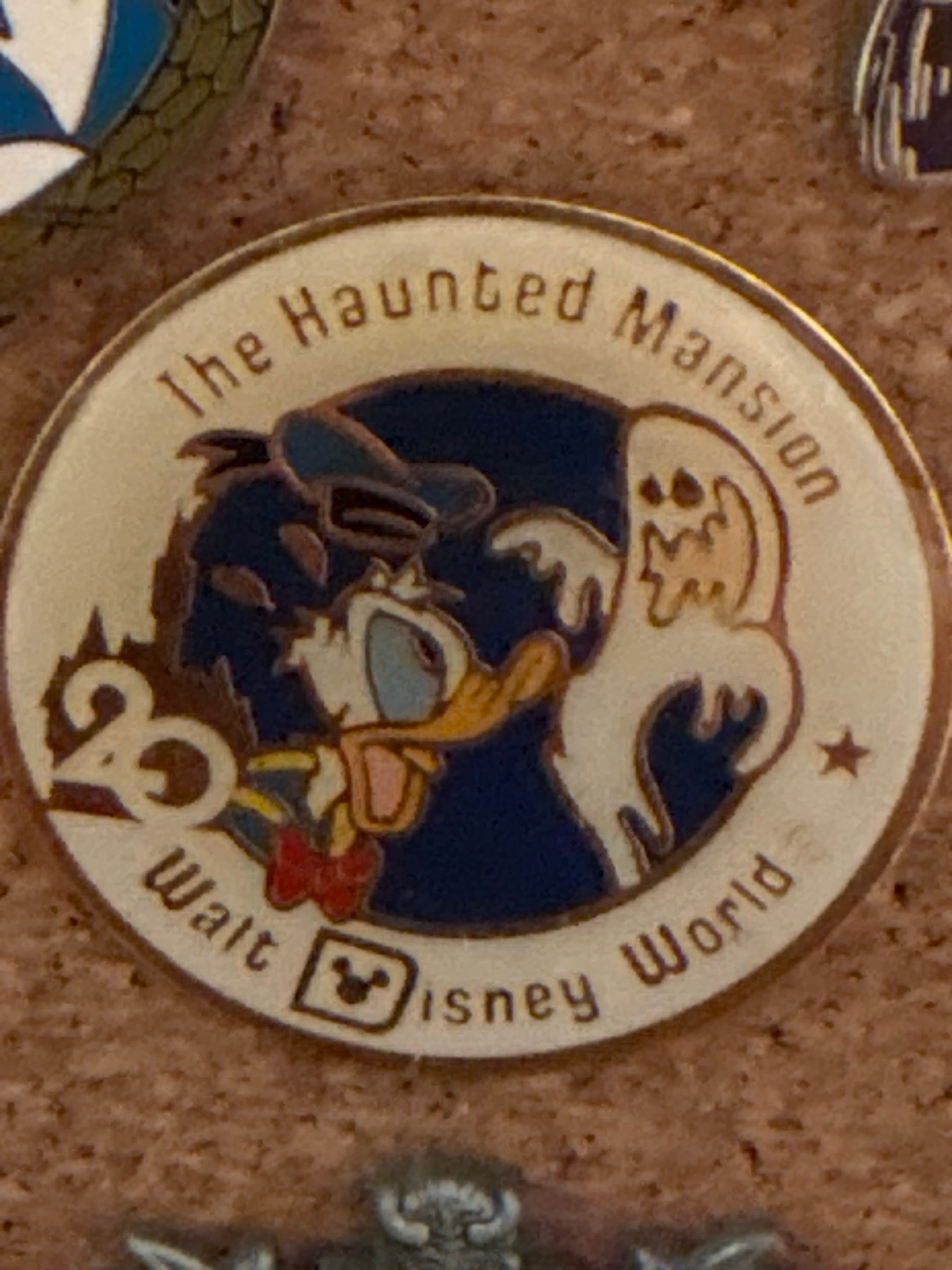 The Haunted Mansion - Donald Duck and Ghost - Walt Disney World 20th Anniversary