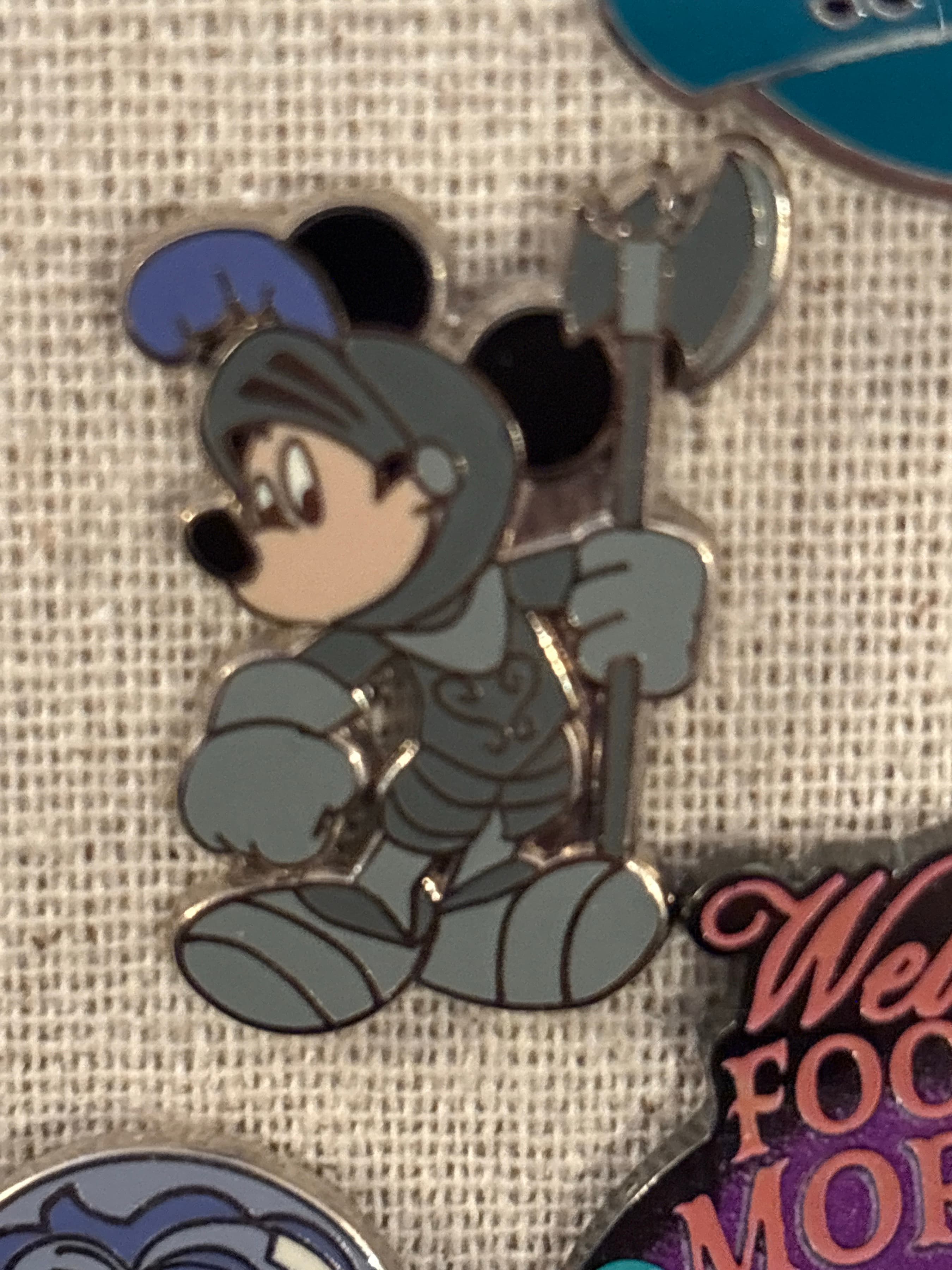 Mickey as Knight - Haunted Mansion GWP Map front