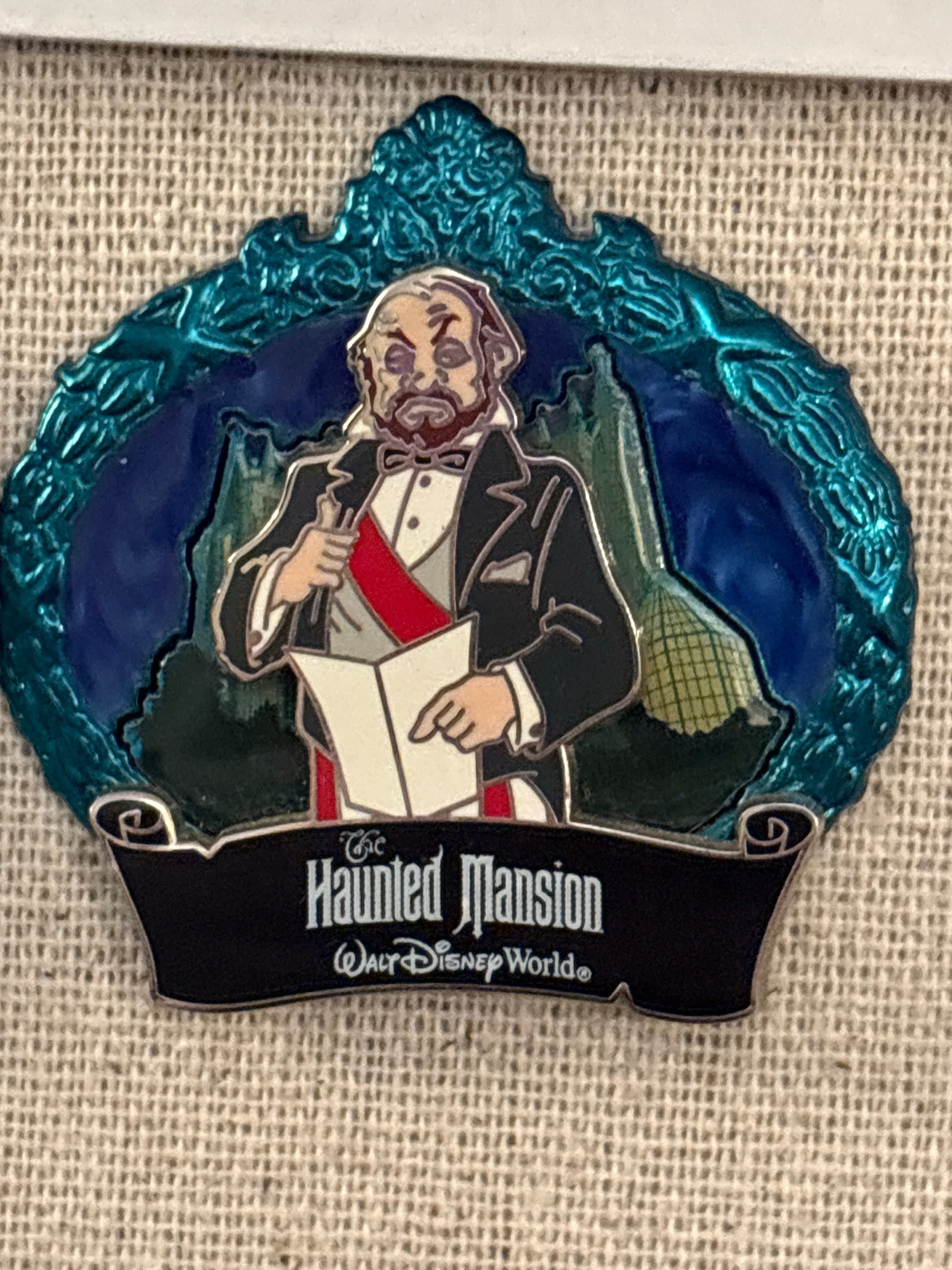 Bearded Man - Happy Haunts Teal Frame Portrait Series front