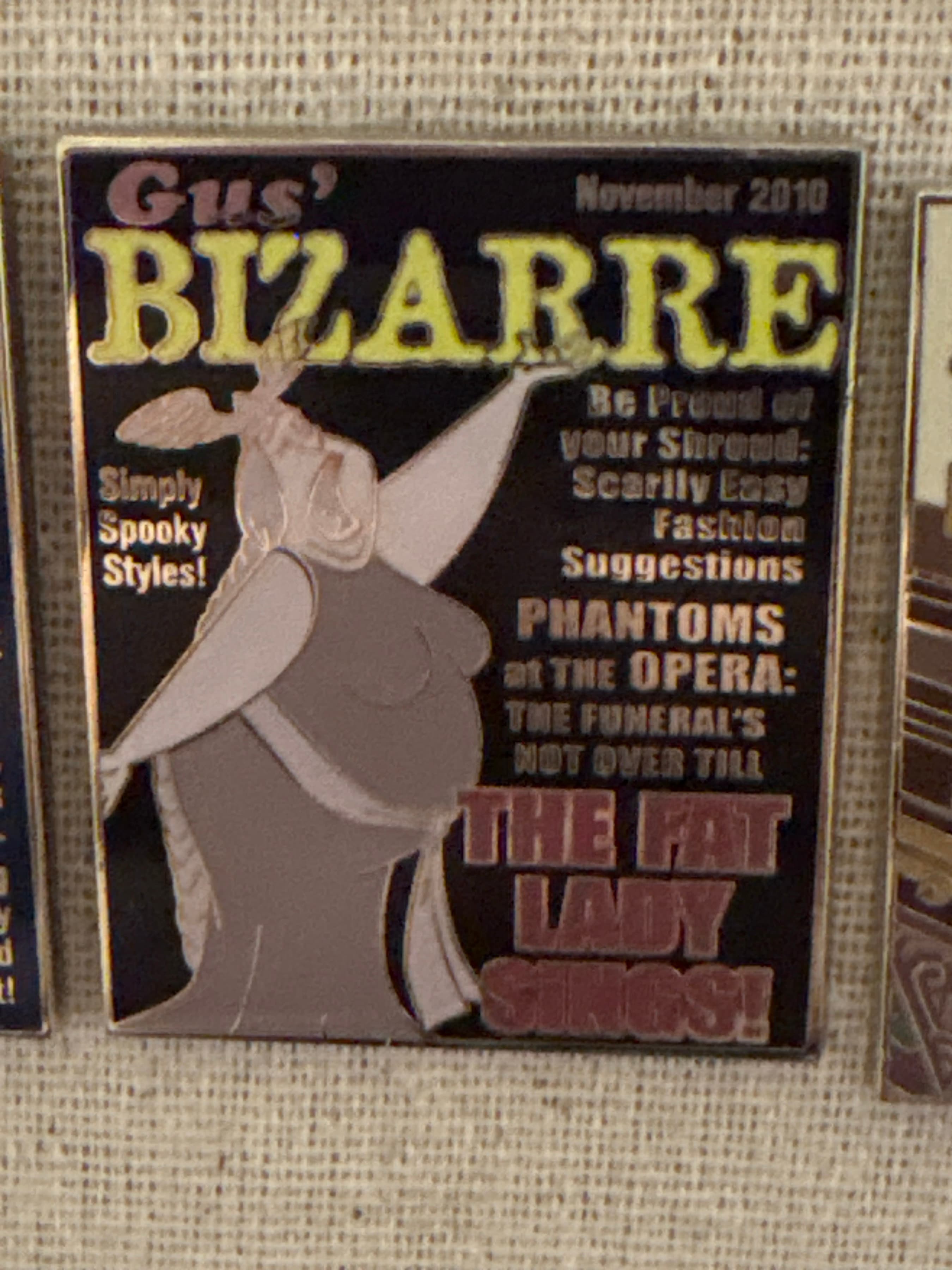 Gus' Bizarre - Haunted Mansion Magazines