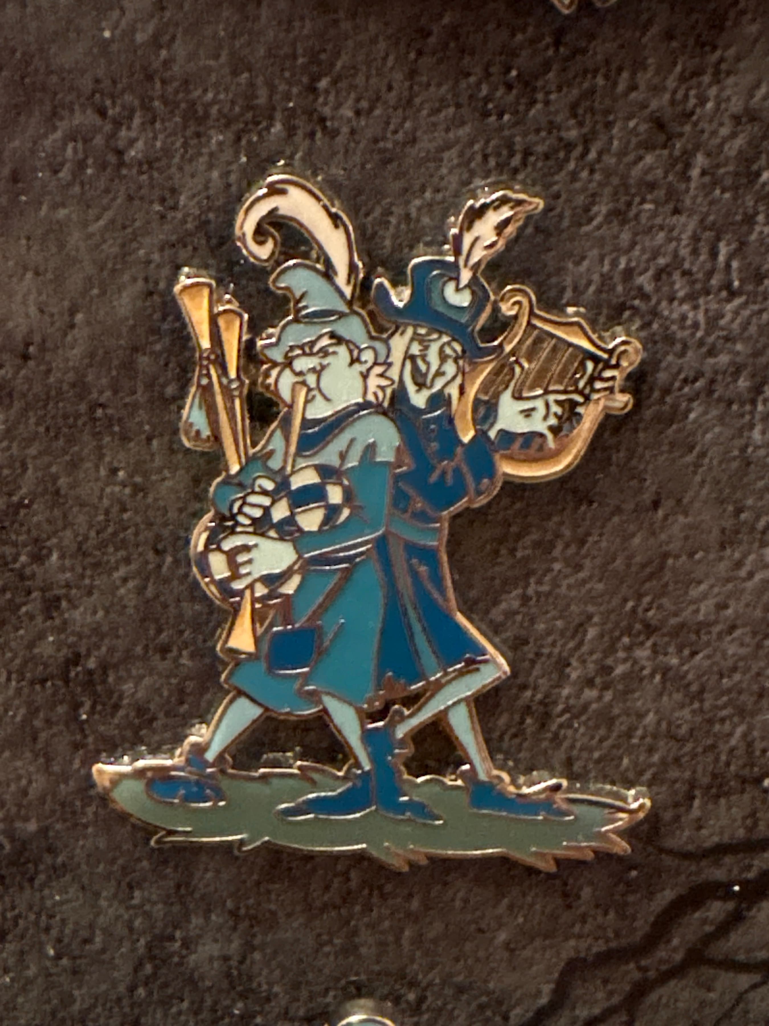 Graveyard Musicians Bagpiper and Harpist - Haunted Mansion Collectors Set (Disneyland)