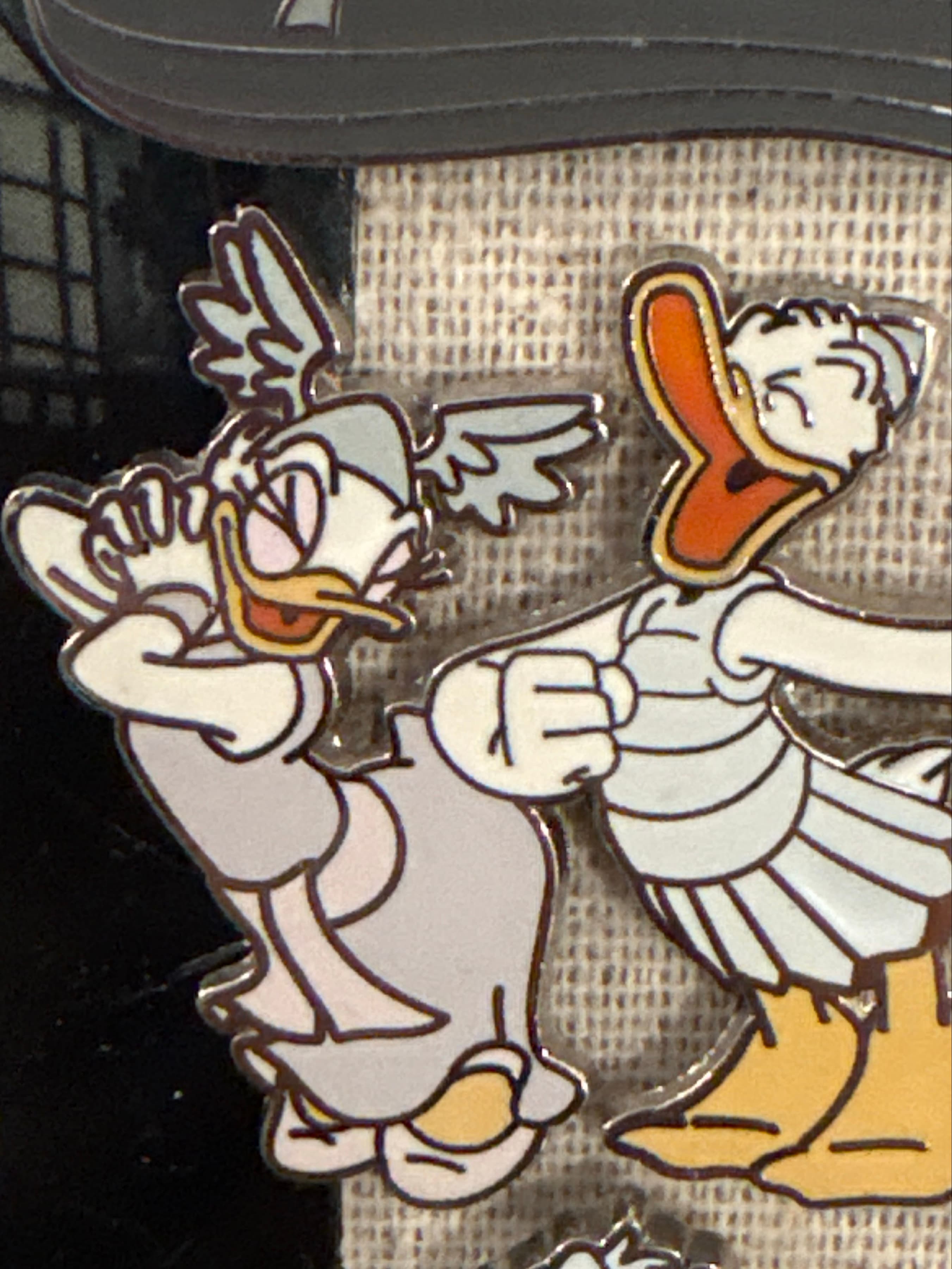 Coffin Characters Mystery Collection - Donald and Daisy as the Opera Singers - The Haunted Mansion front