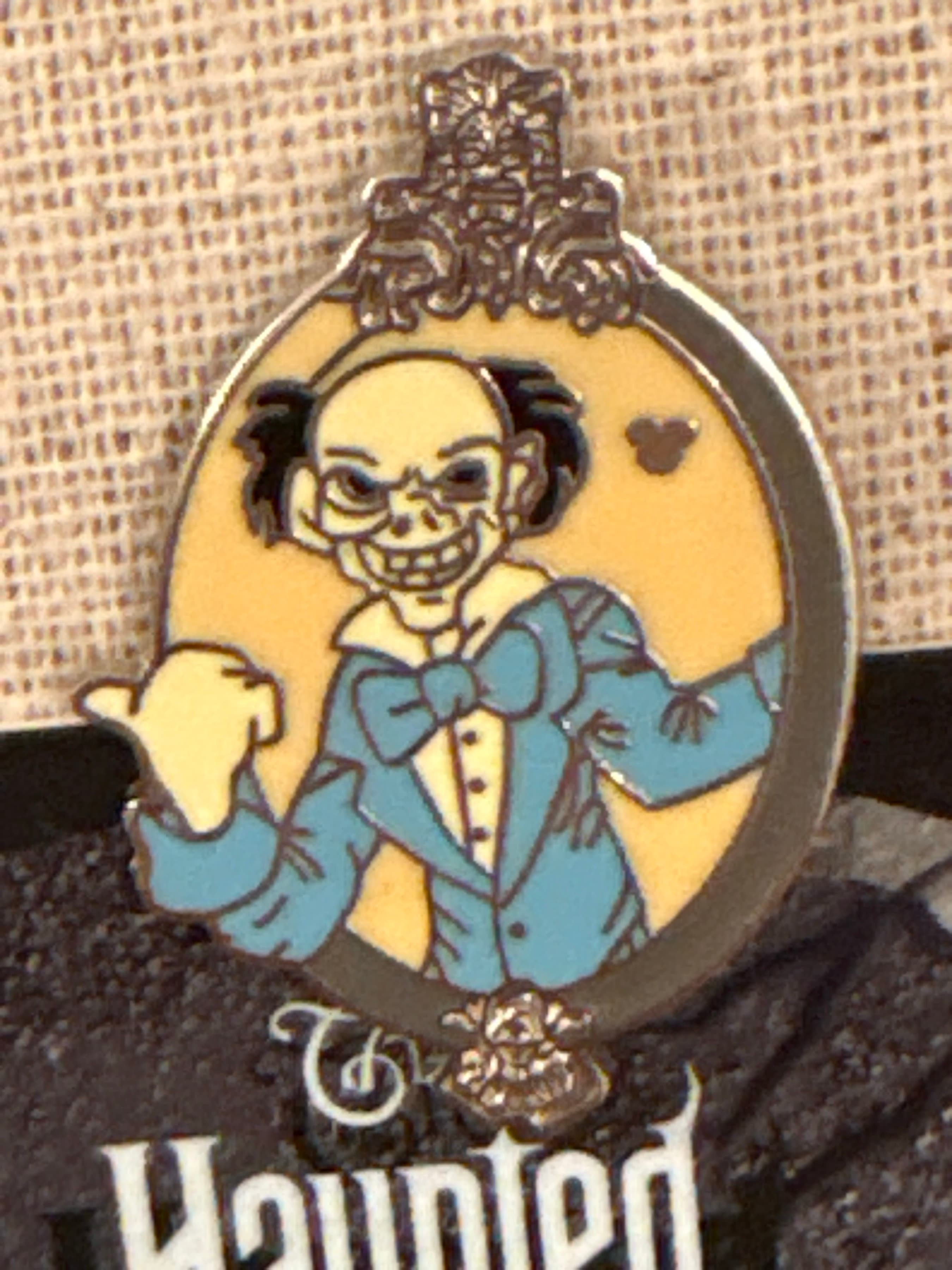Haunted Mansion - Hitchhiking Ghost Ezra - 2007 Hidden Mickey