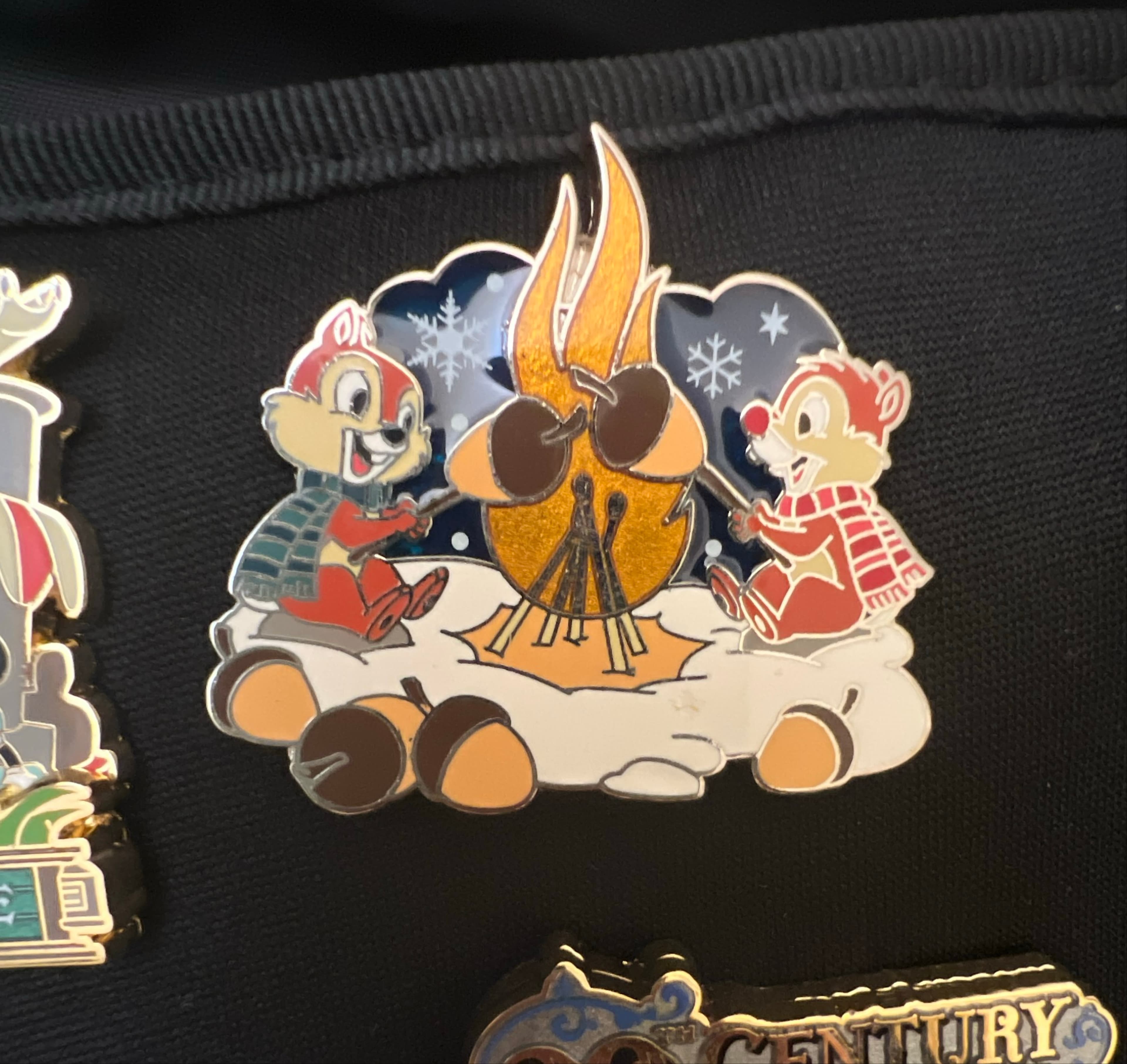Chip and Dale Roasting Acorns - 2016 Holiday