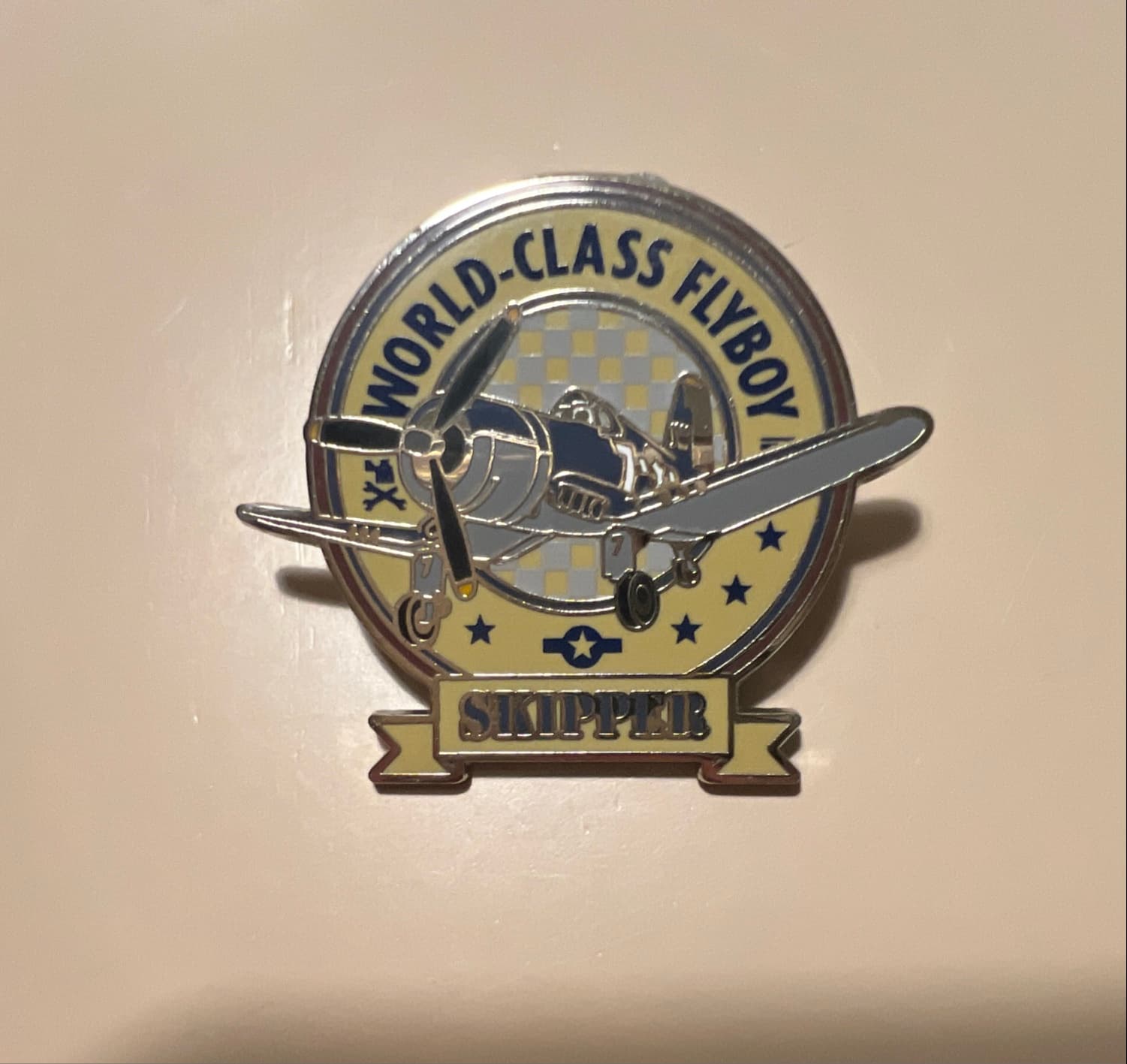 Skipper World-Class Flyboy Pin - Disney's Planes