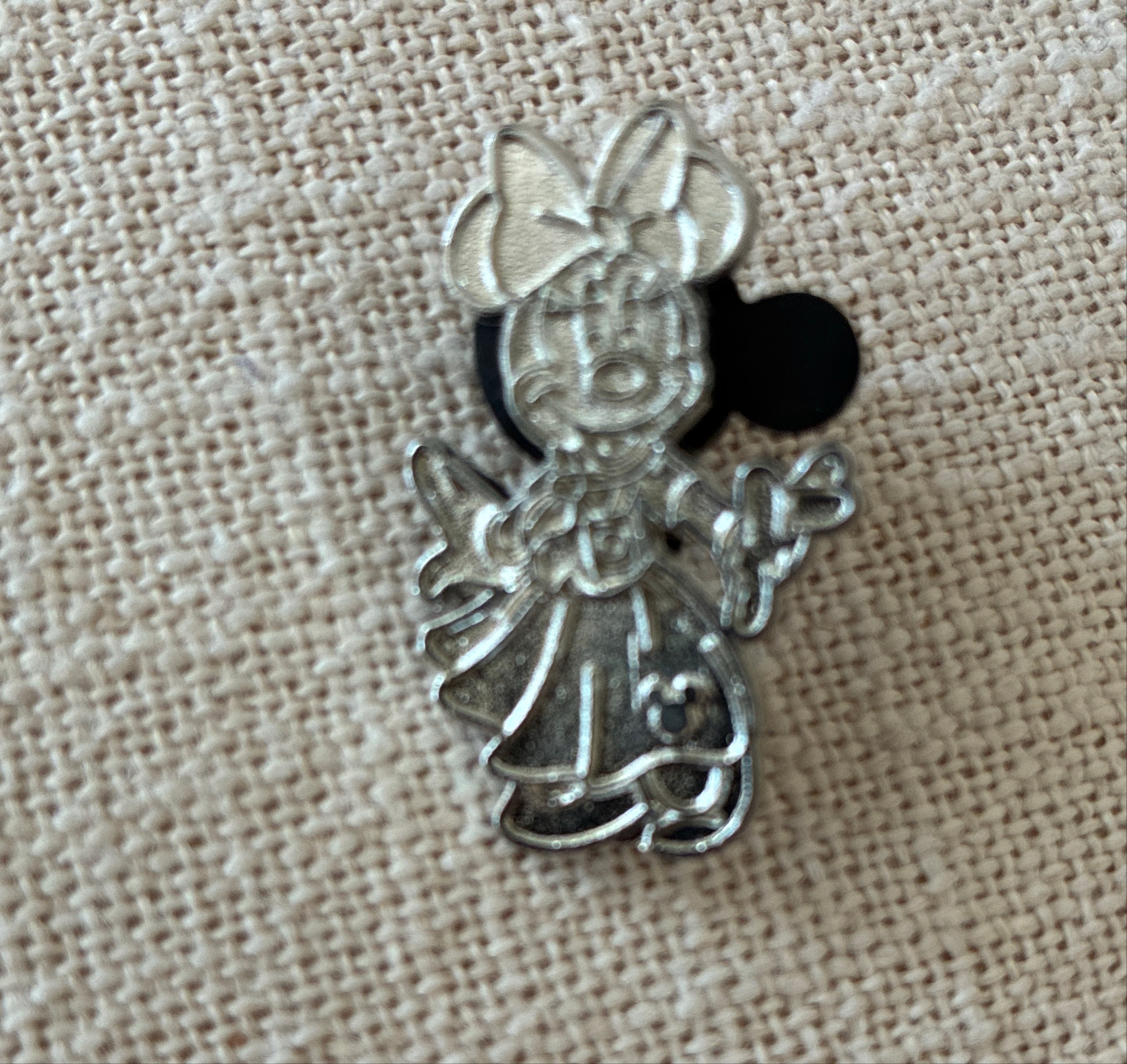 Minnie Mouse Bow Dress Pin Trading