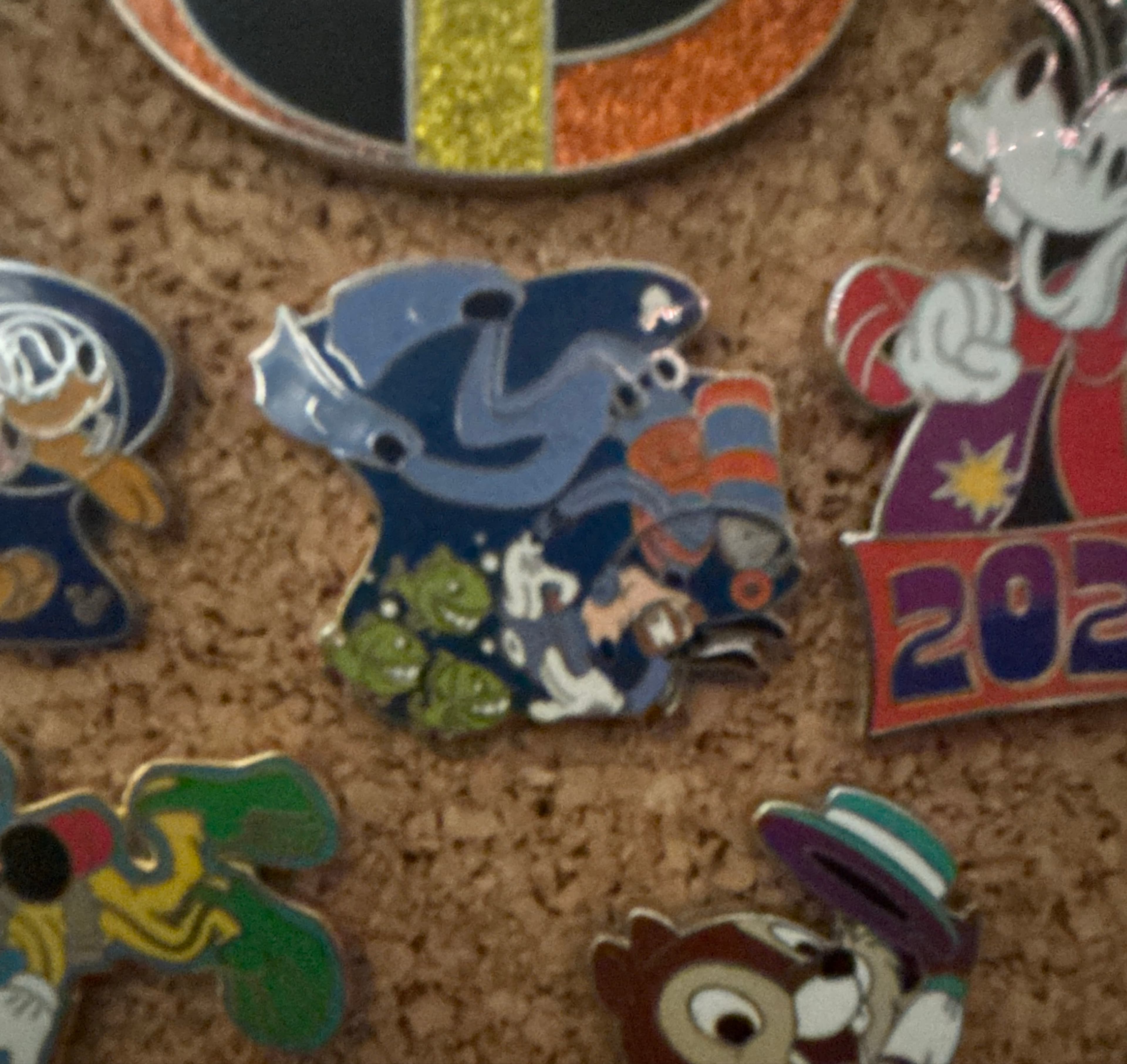 Stitch Underwater with Lilo Pudge Fish