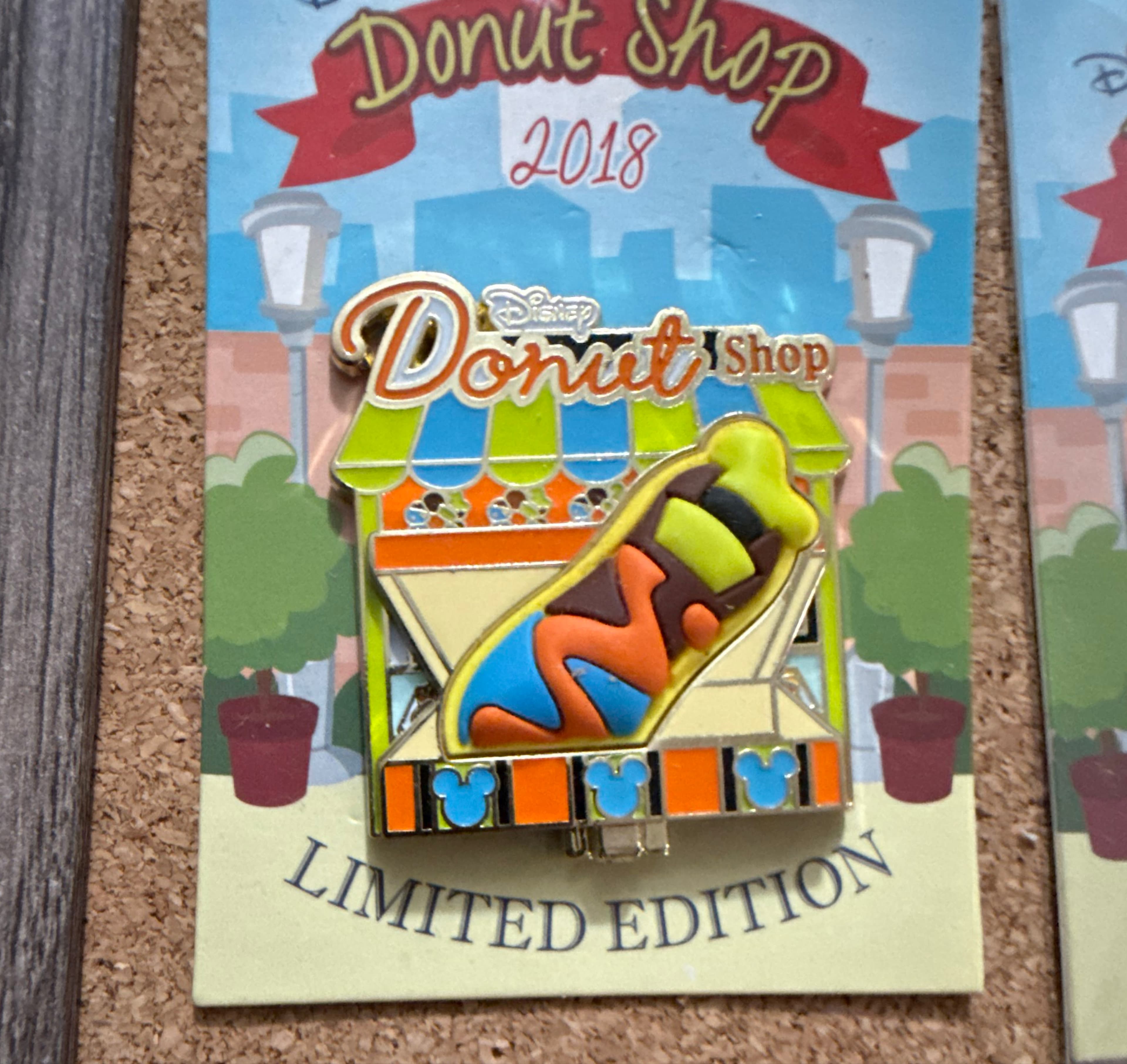Goofy Donut Shop Pin of the Month 2018