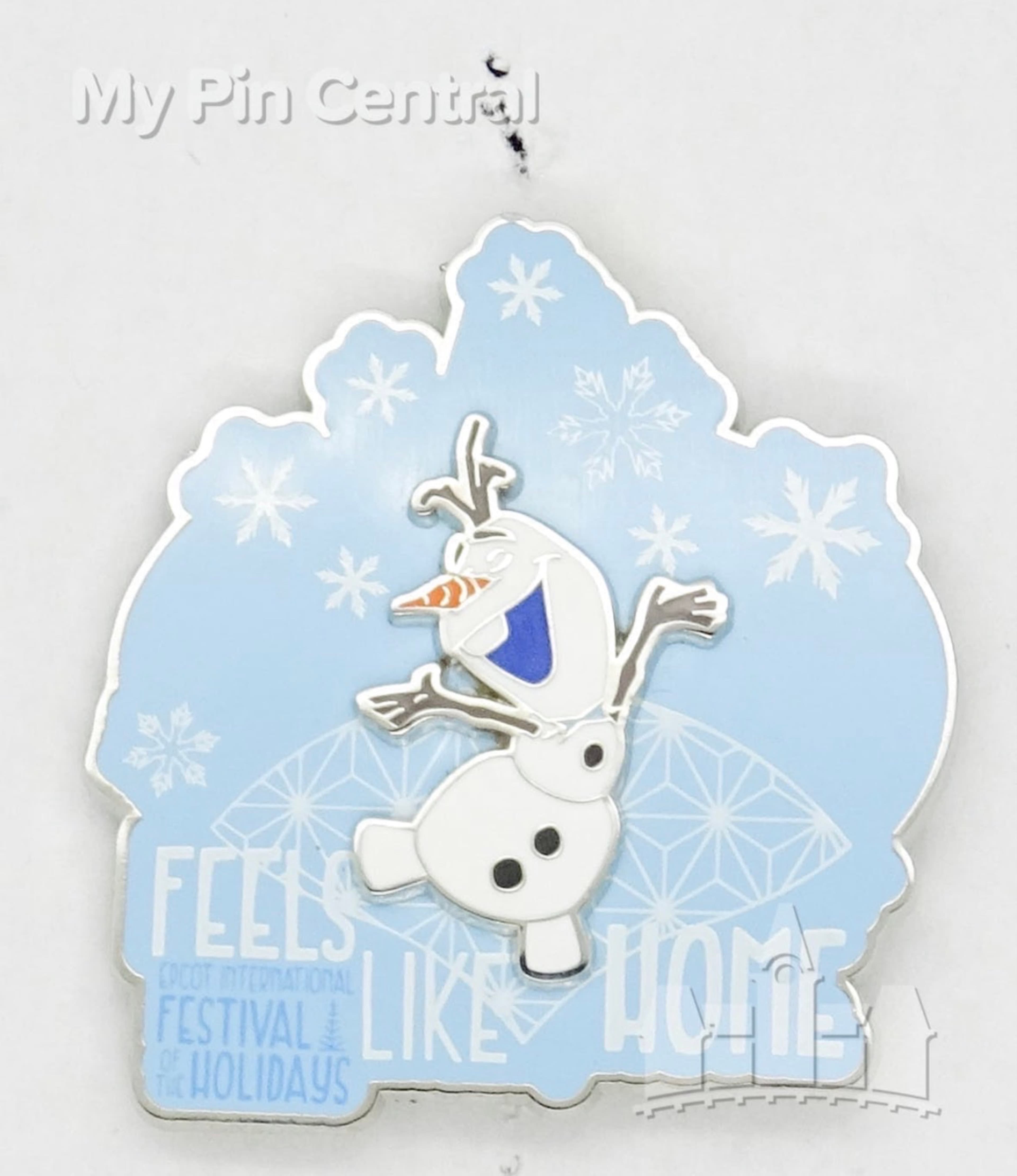 Olaf 'Feels Like Home' - EPCOT International Festival of the Holidays 2021 Pin