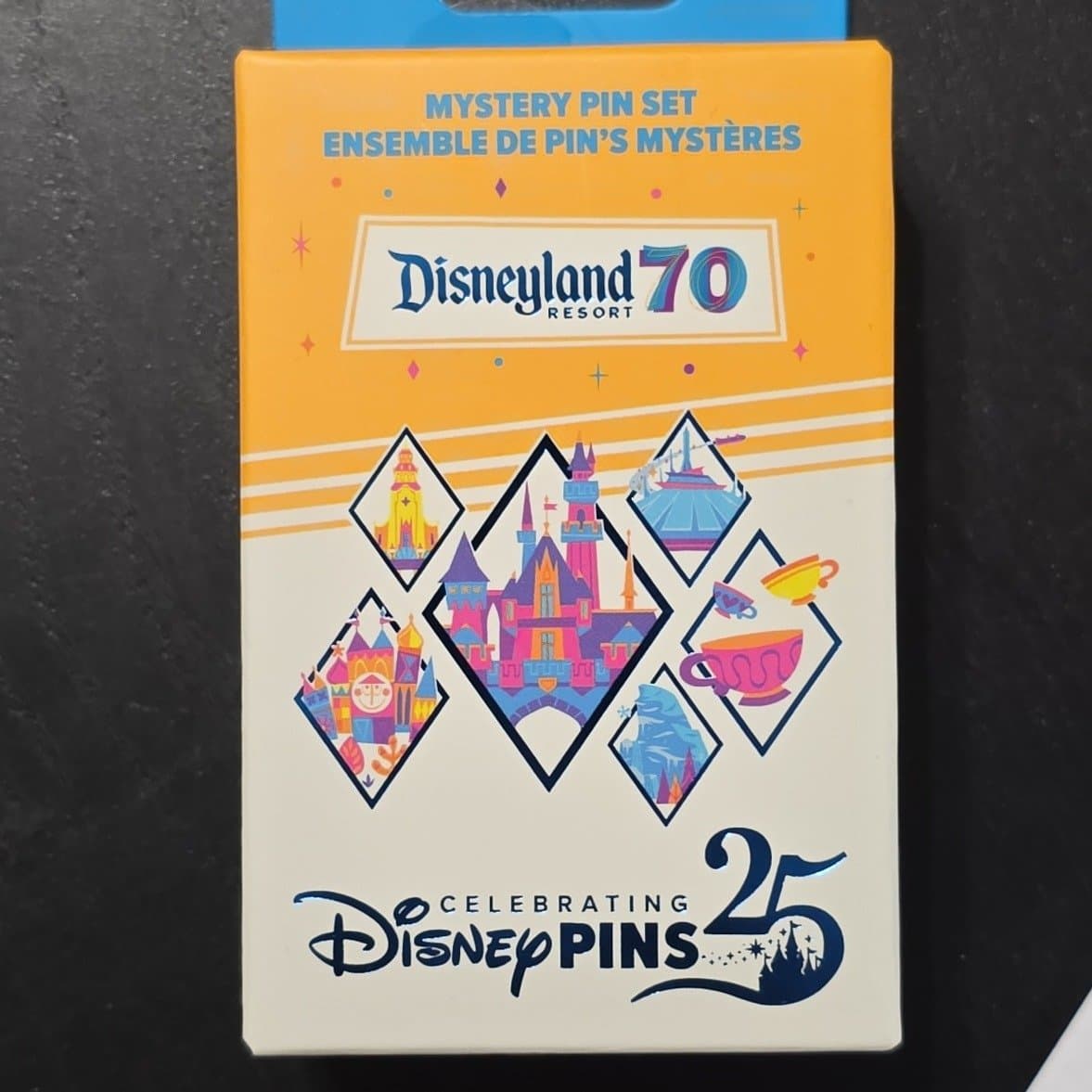 Disneyland 70th Anniversary Pin Collection