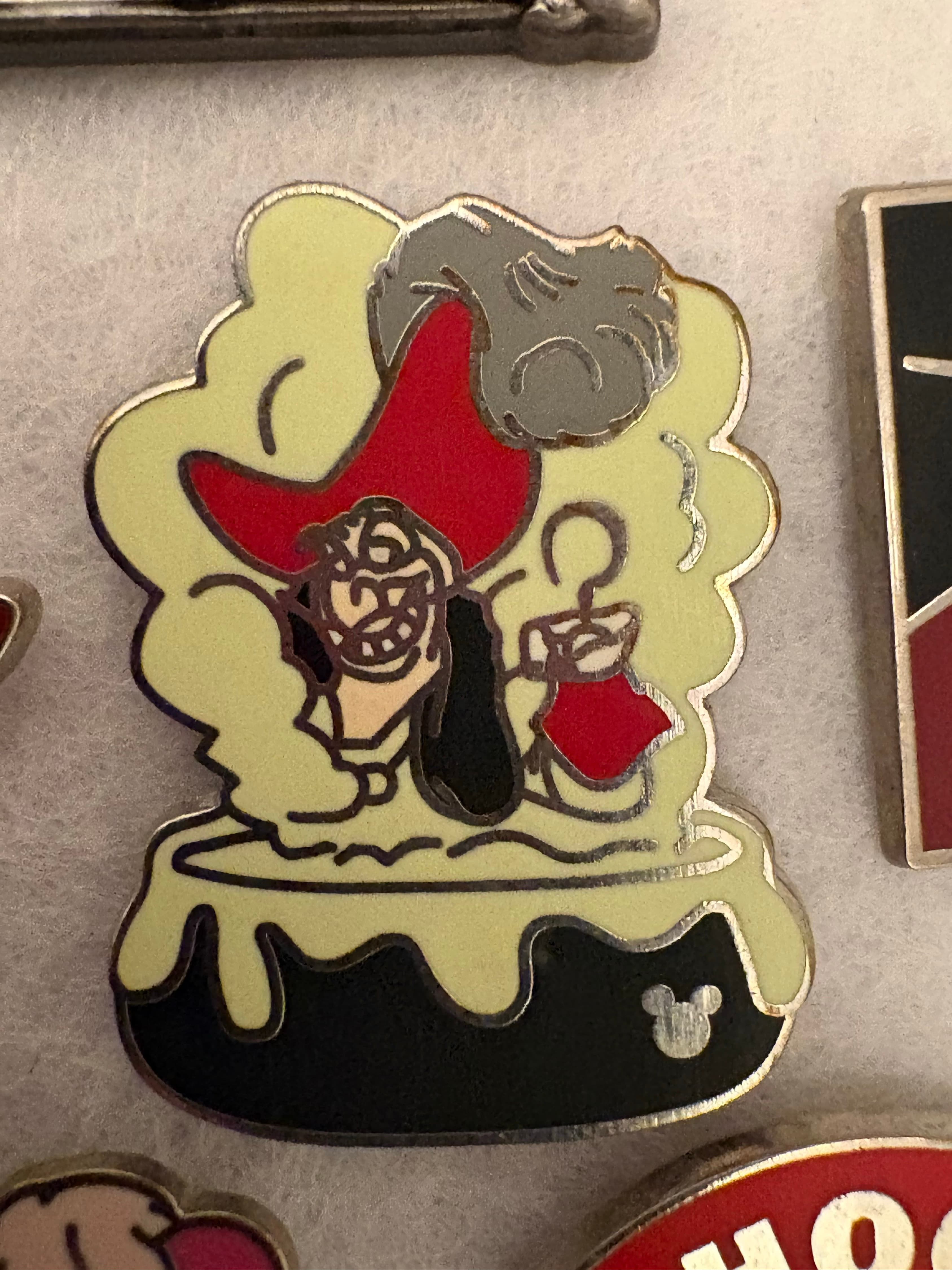 Captain Hook - Villains Cauldron Series - Hidden Mickey