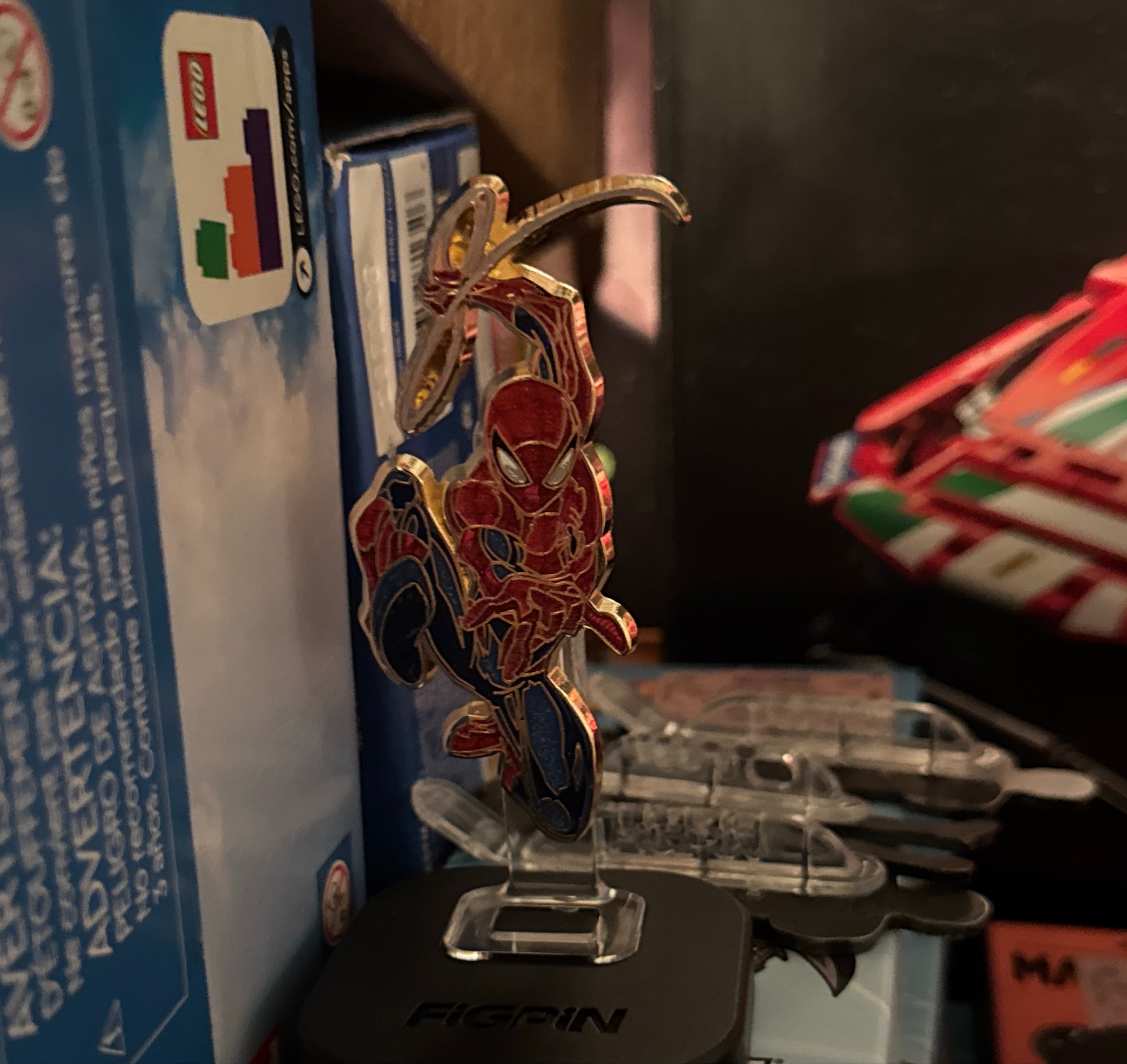 Spider Man FigPin Quest Mystery Enamel Pin Official Hyper Rare