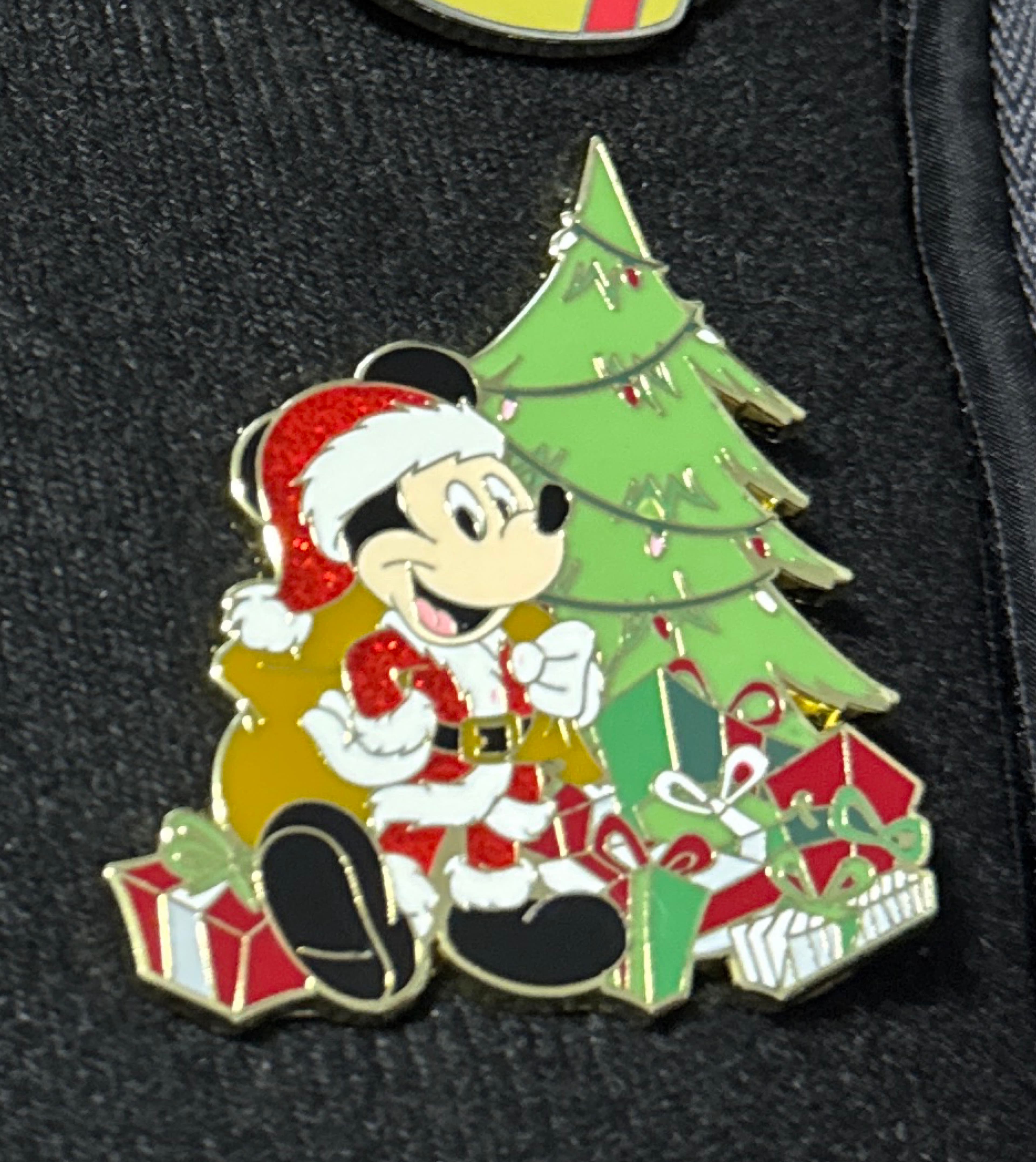 Santa Mickey Mouse Holiday Pin