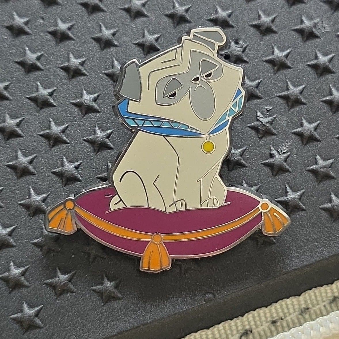 Percy Sitting on Pillow - Pocahontas Villains Sidekicks