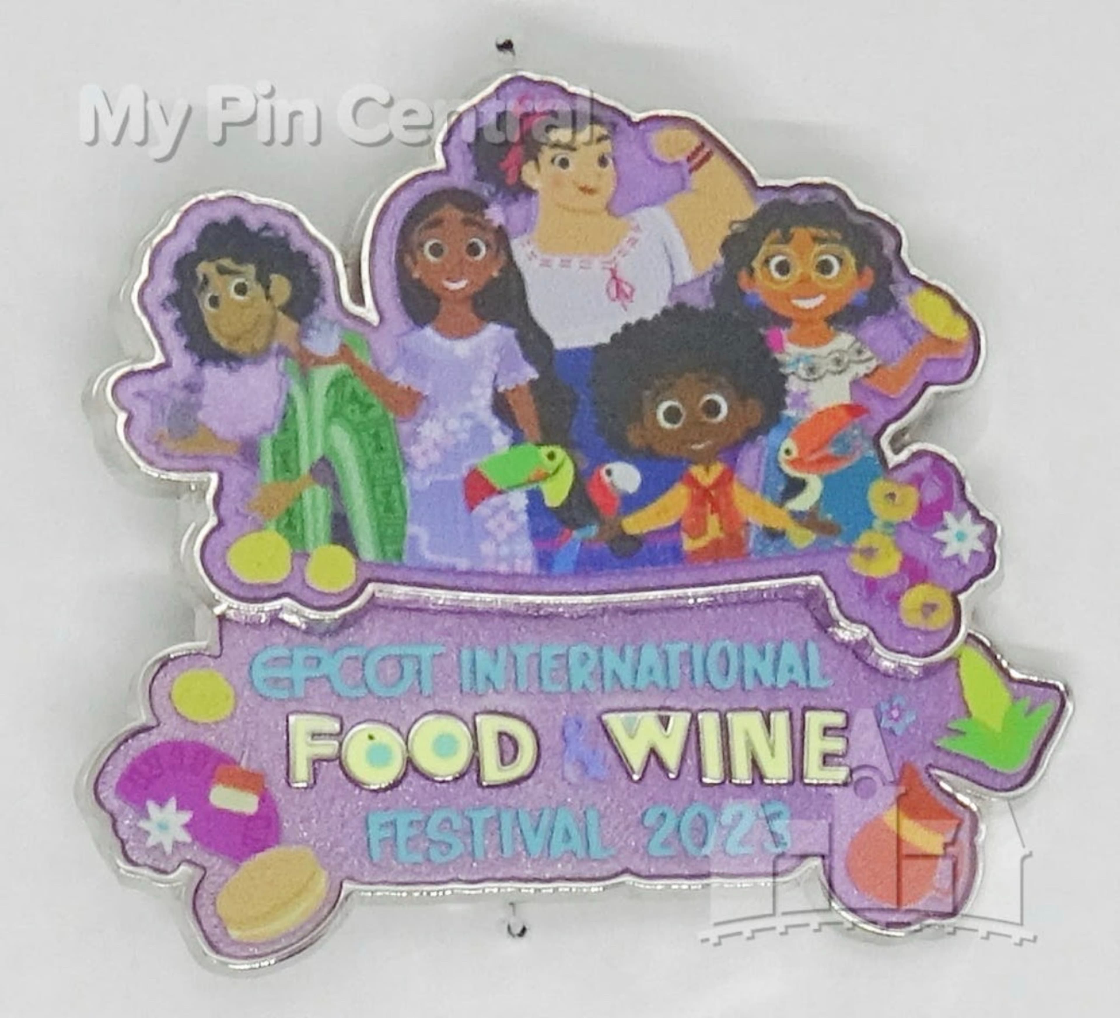 Encanto Epcot International Food & Wine Festival 2023 Pin front