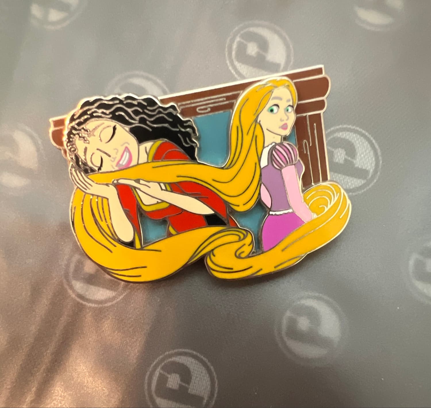 Tangled 10th Anniversary Rapunzel and Mother Gothel Pin
