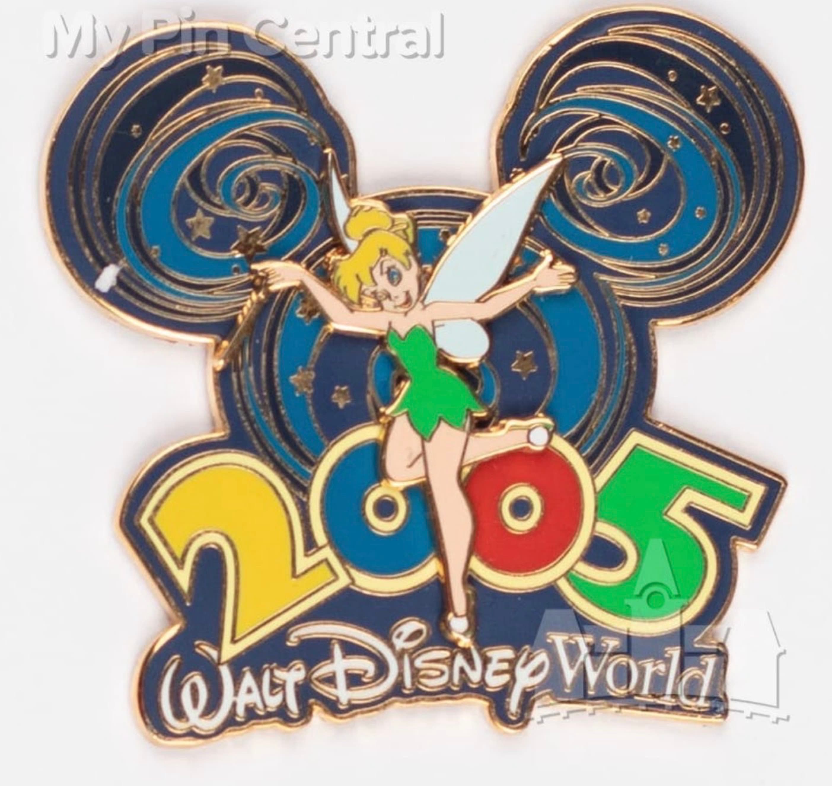 2005 Swirl Mickey Icon Logo (Tinker Bell)