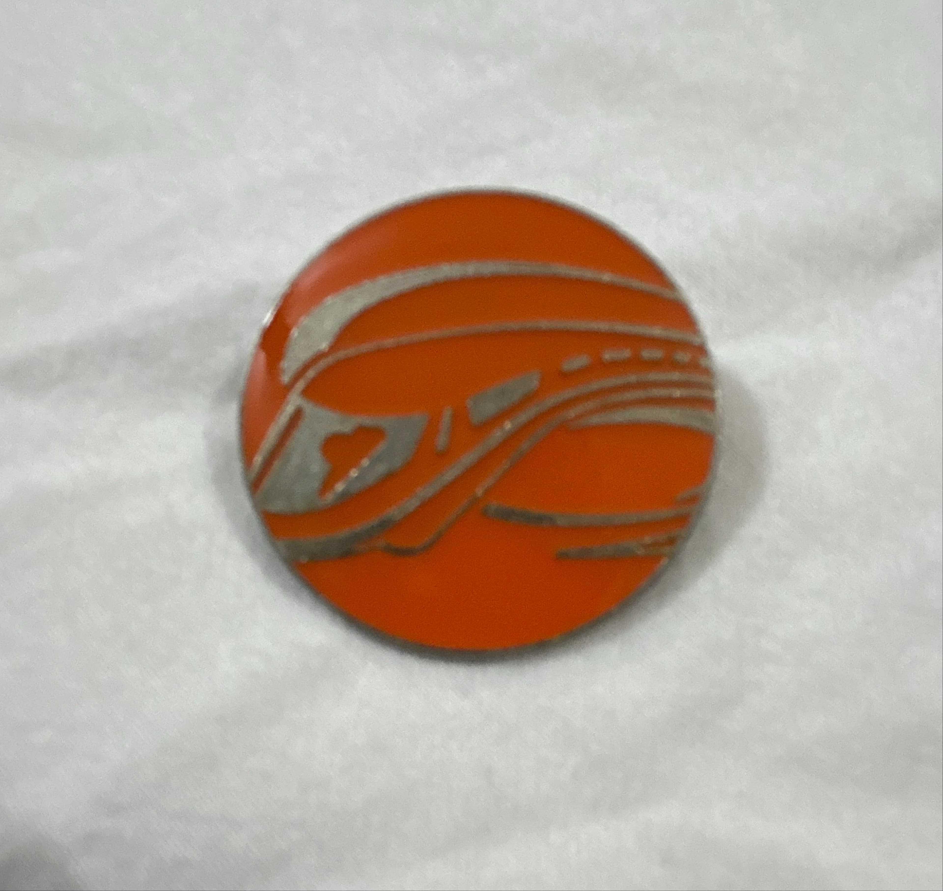 Monorail Orange Icon Pin - Walt Disney World