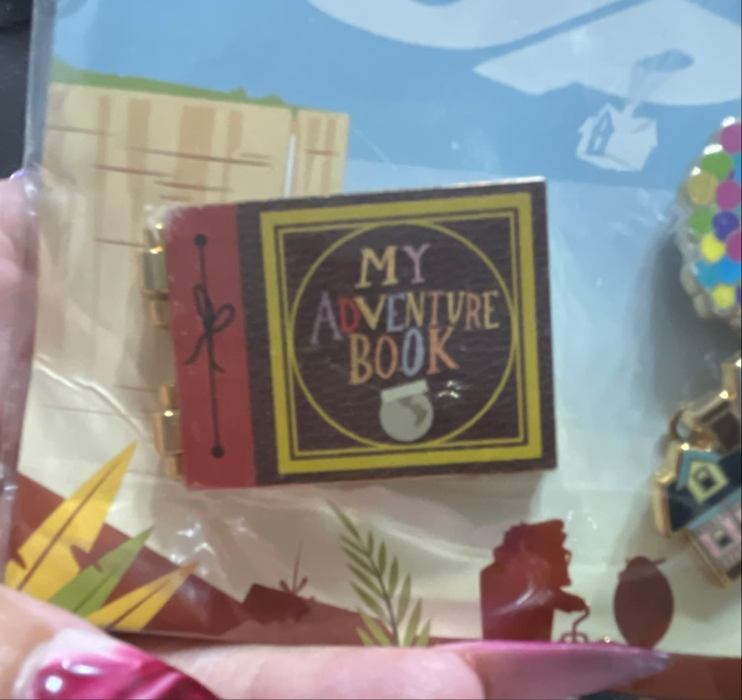 My Adventure Book Hinged Pin