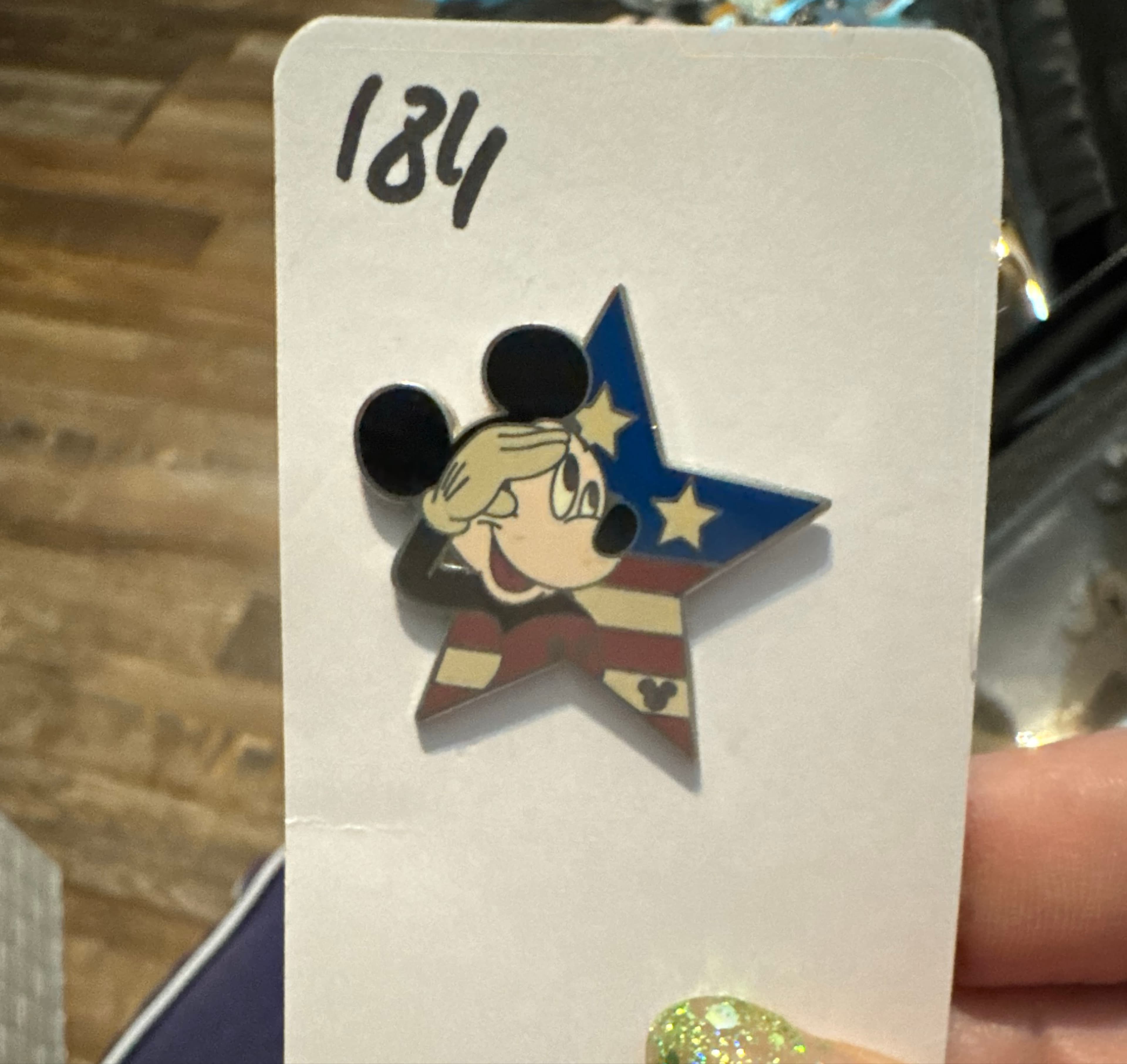 Mickey Mouse Patriotic Star Salute