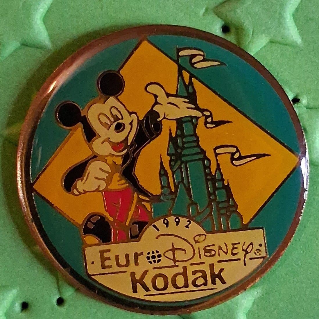 Mickey at Le Château de la Belle au Bois Dormant