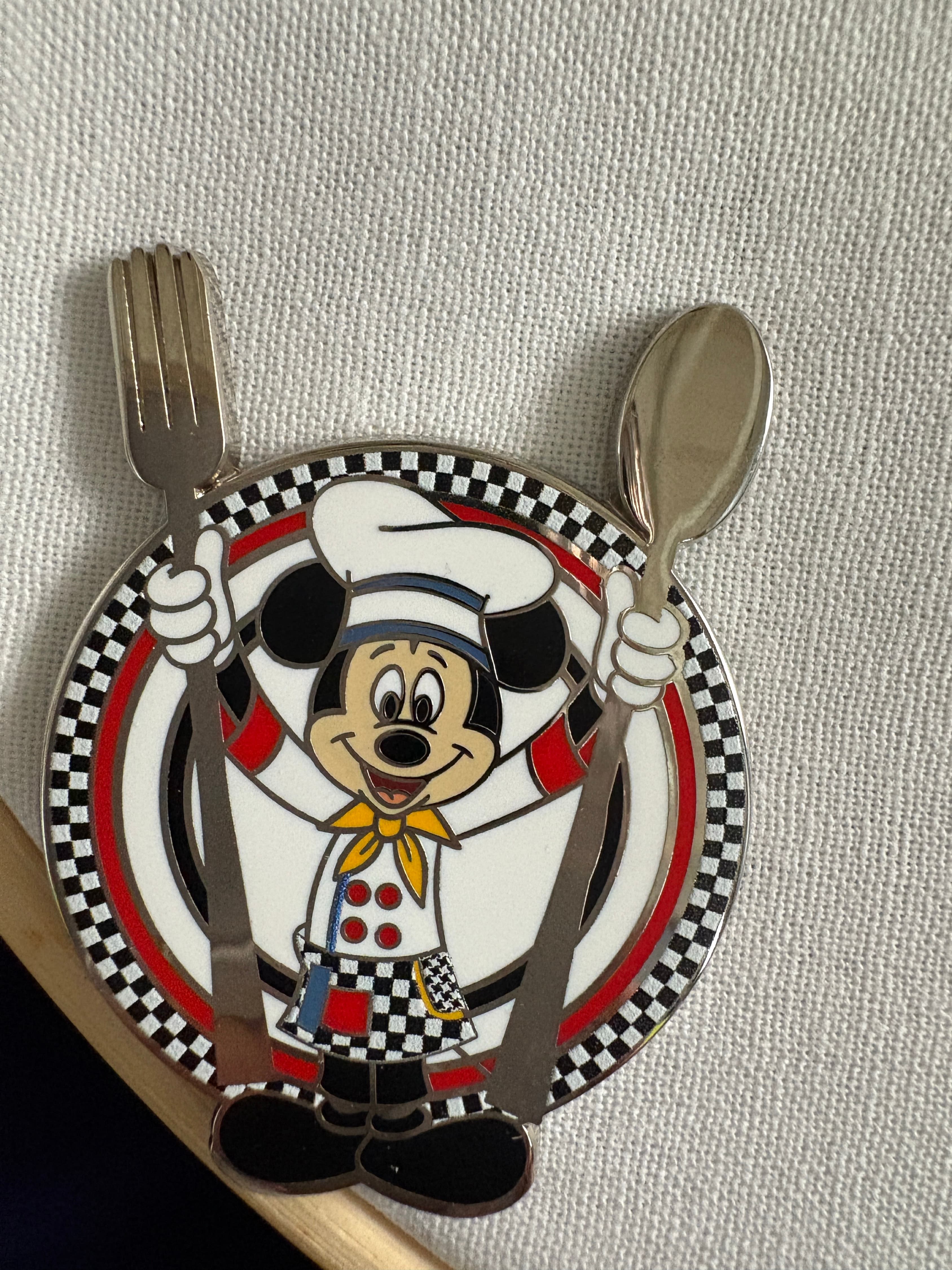 Chef Mickey - Restaurant Sign - Contemporary Resort - Fork and Spoon