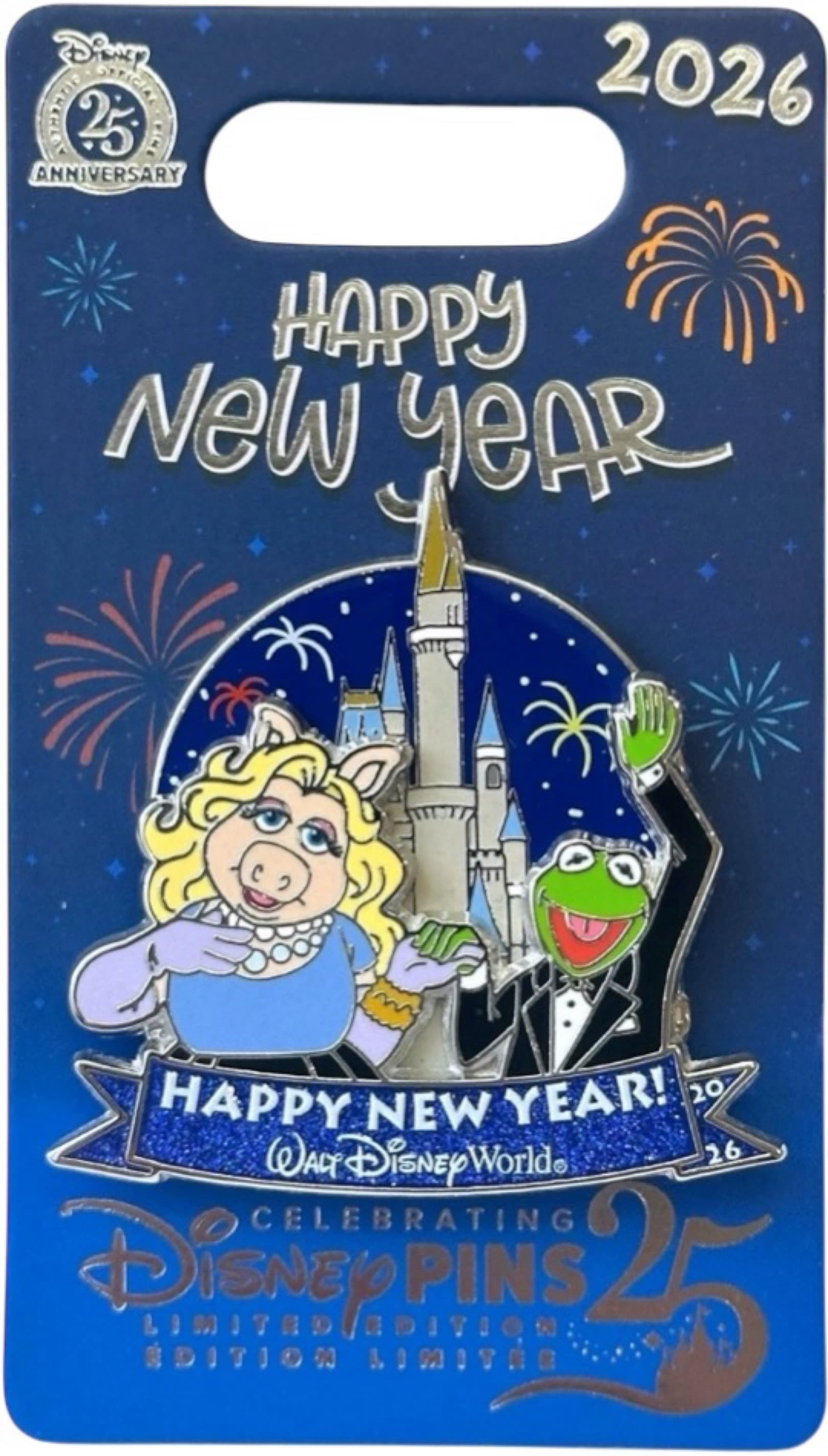 The Muppets Kermit and Miss Piggy Happy New Year 2026