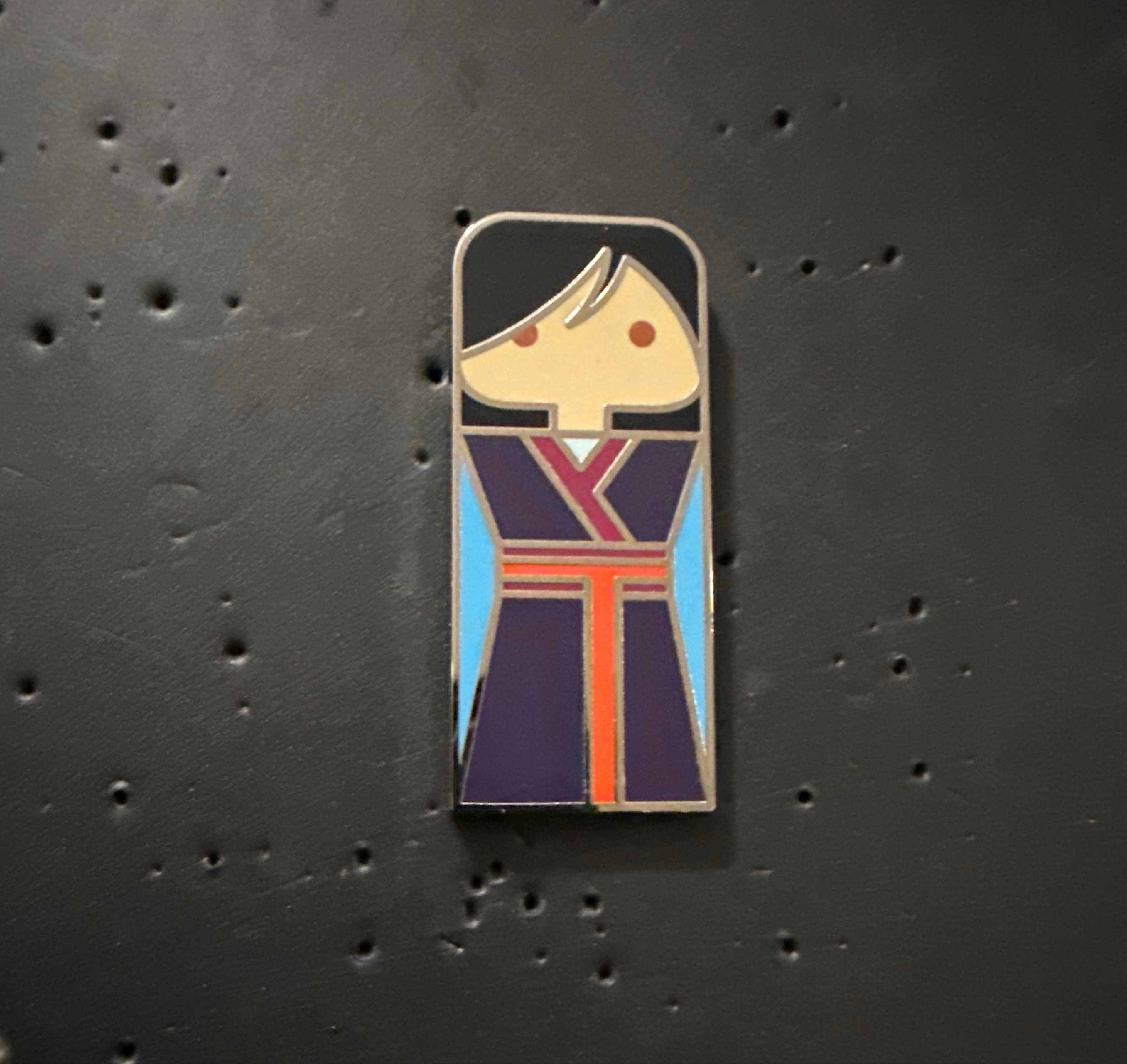 Walt Disney Animation Studios' Mulan - Disney 100 Unified Characters Mystery Pin front