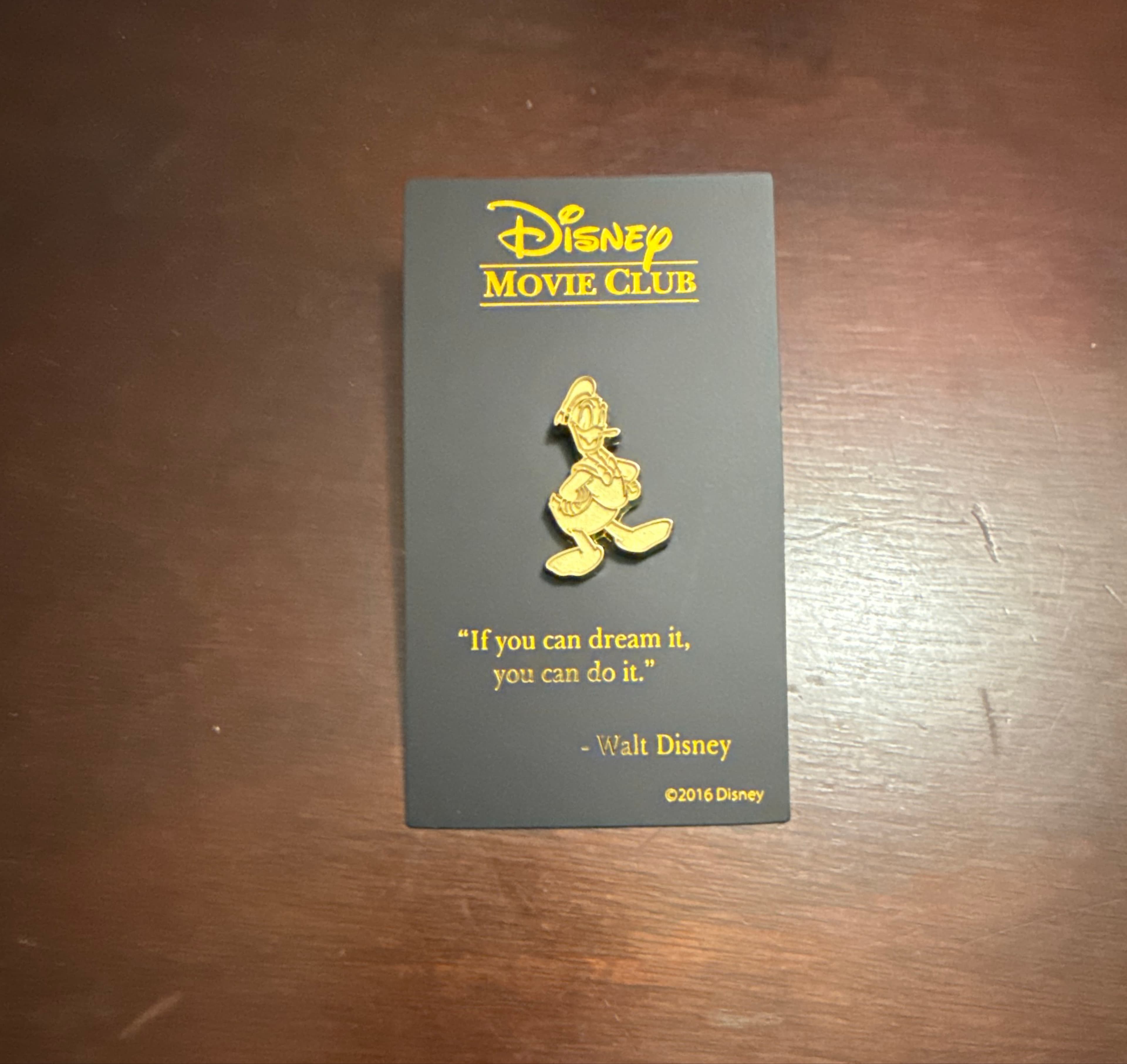 Donald Duck - Disney Movie Club front