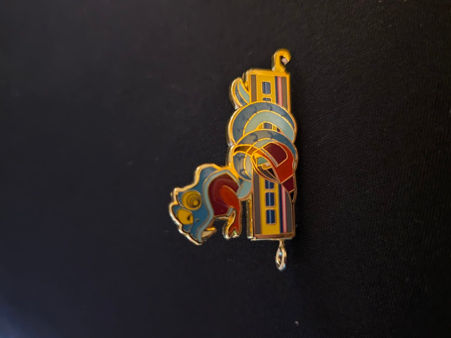 Hong Kong Disney Zootopia Train Mystery Pin Gary Snake F8
