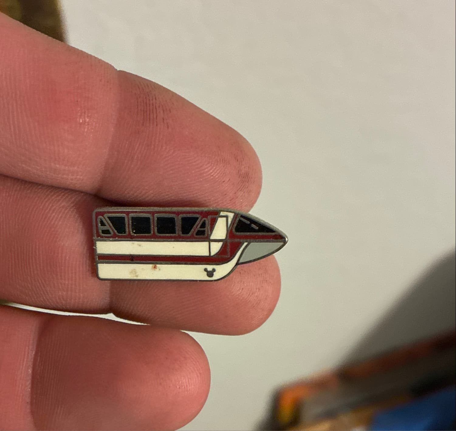 Monorail Mark VII Red - DLR Hidden Mickey Series 2011: Monorail Collection